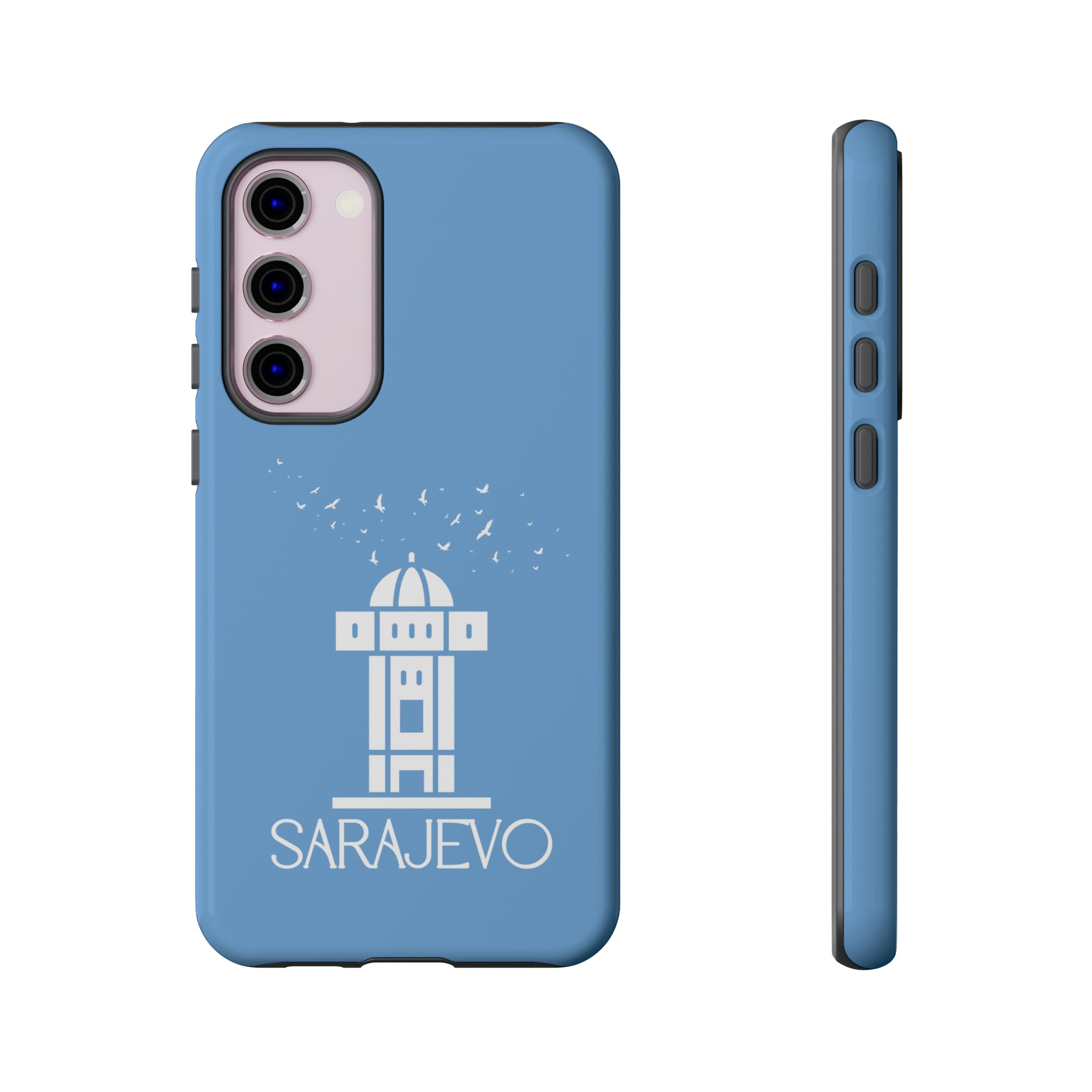 SARAJEVO SEBILJ Phone Case - Light Blue