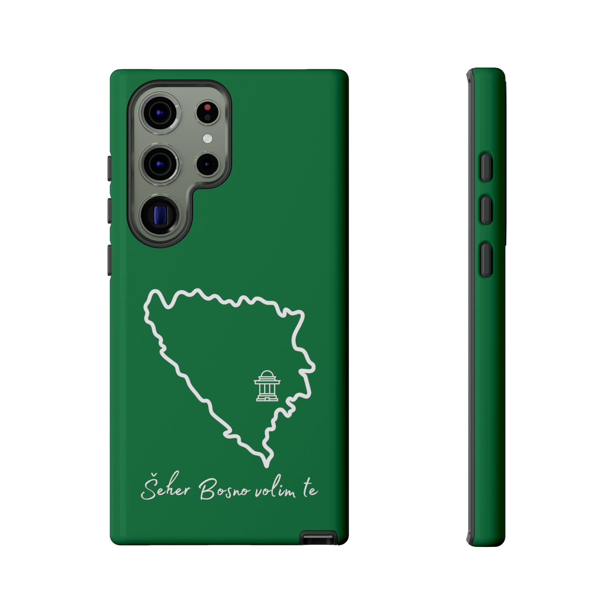 Šeher Bosno Volim Te Phone Case - Green