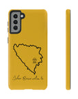 Šeher Bosno Volim Te Phone Case - Yellow