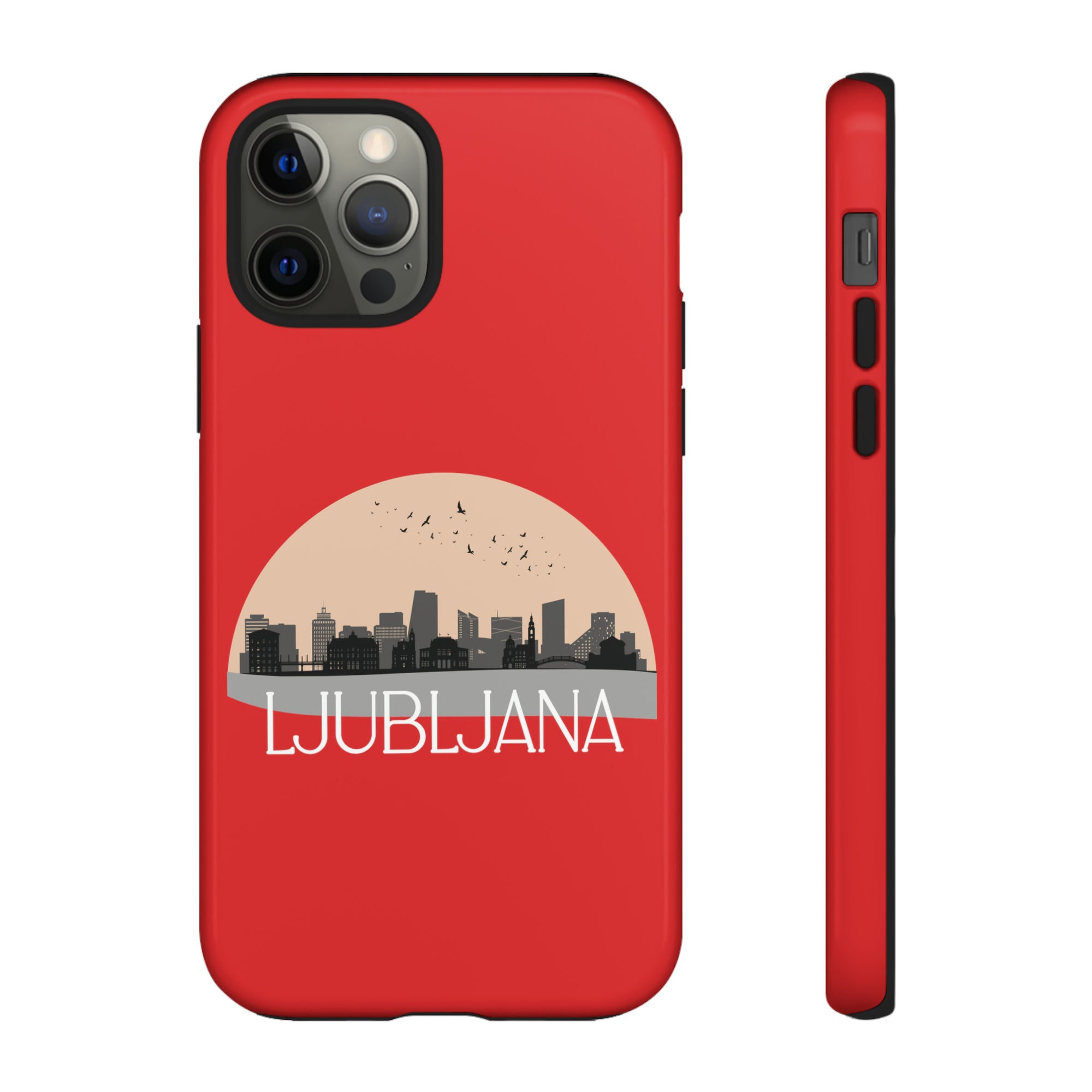 LJUBLJANA Phone Case - Red