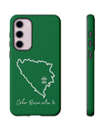 Šeher Bosno Volim Te Phone Case - Green