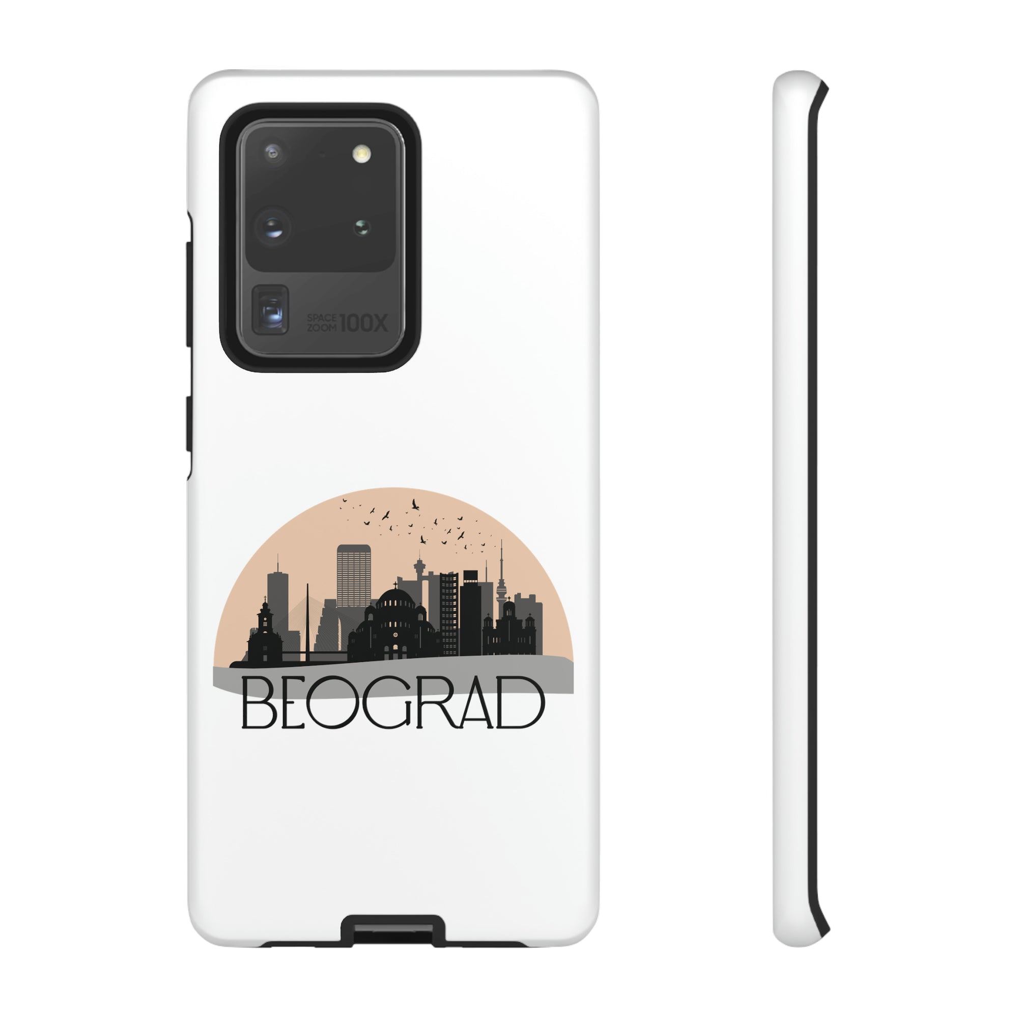 BEOGRAD Phone Case - White