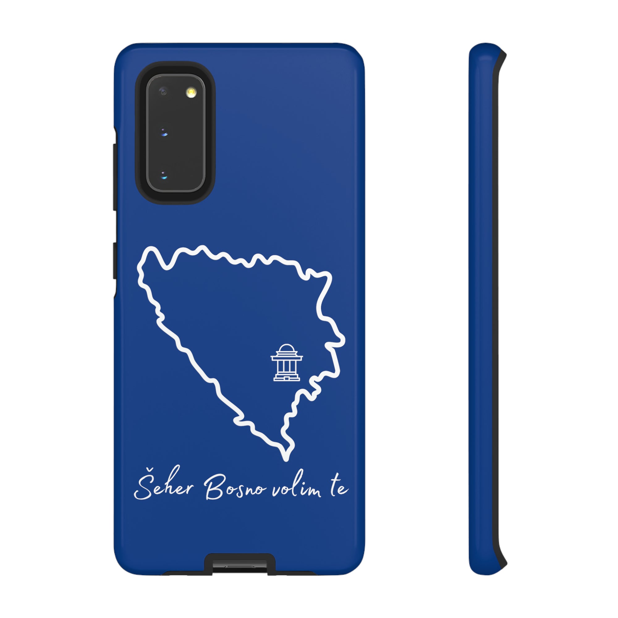 Šeher Bosno Volim Te Phone Case - Blue