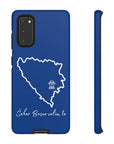 Šeher Bosno Volim Te Phone Case - Blue