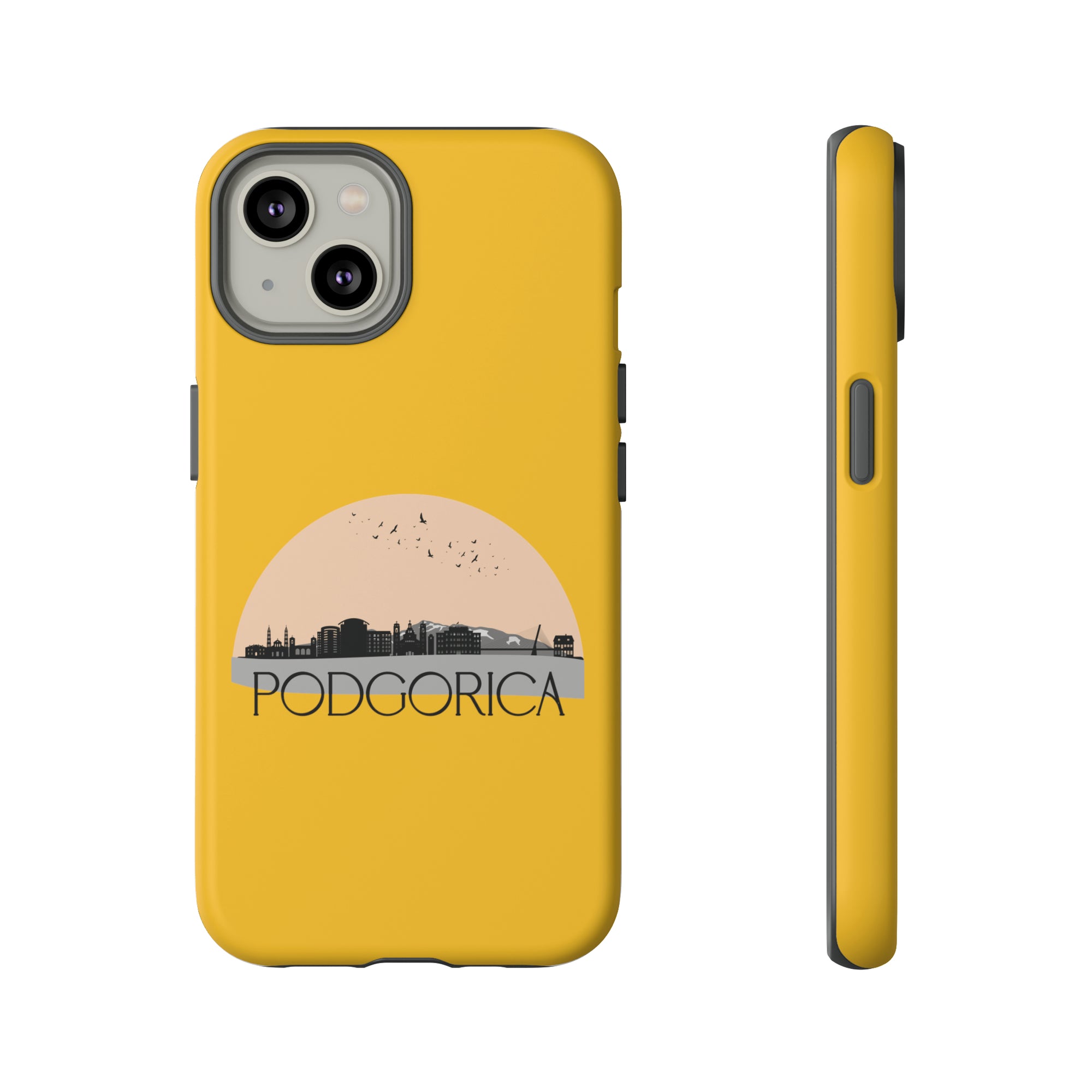 PODGORICA Phone Case - Yellow