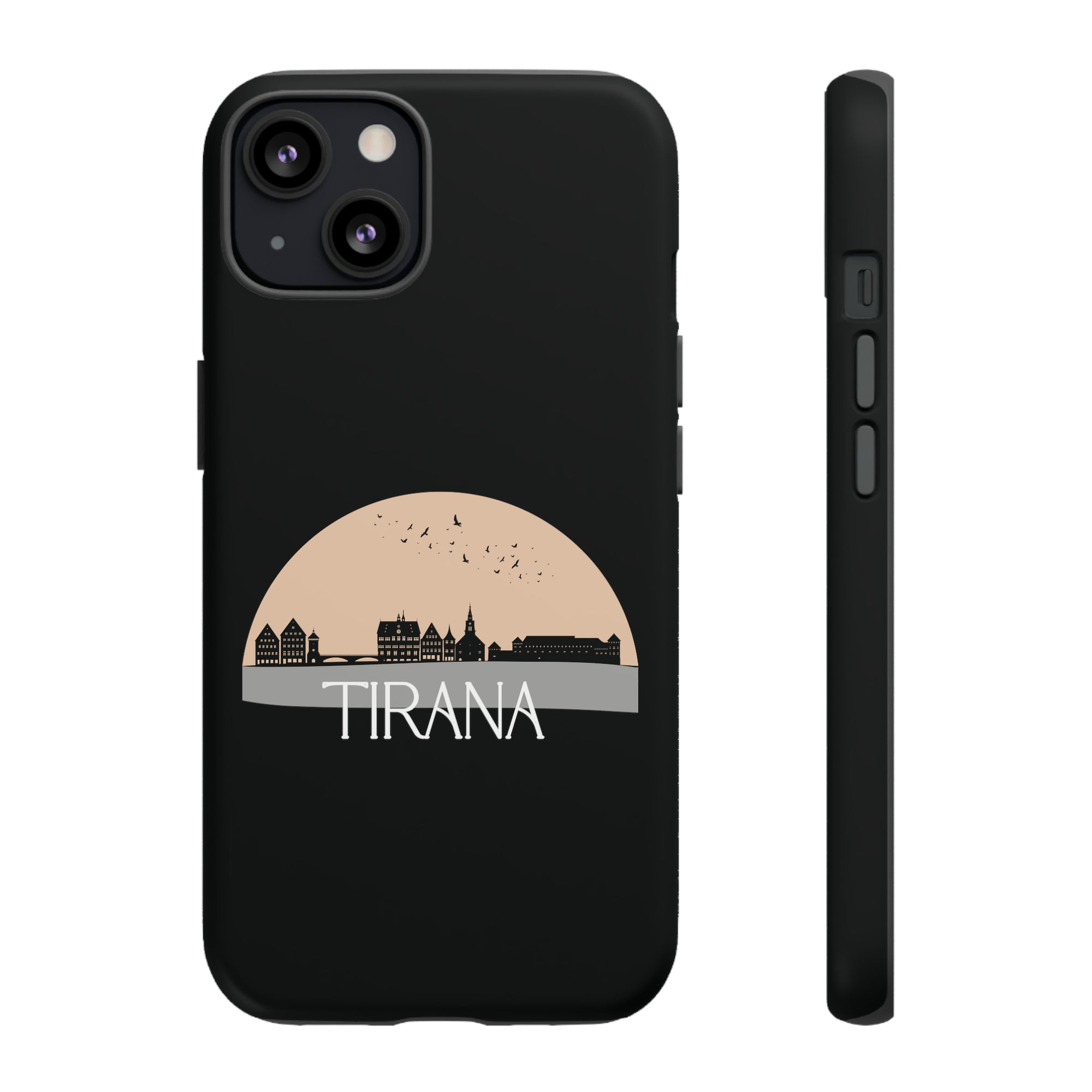 TIRANA Phone Case - Black