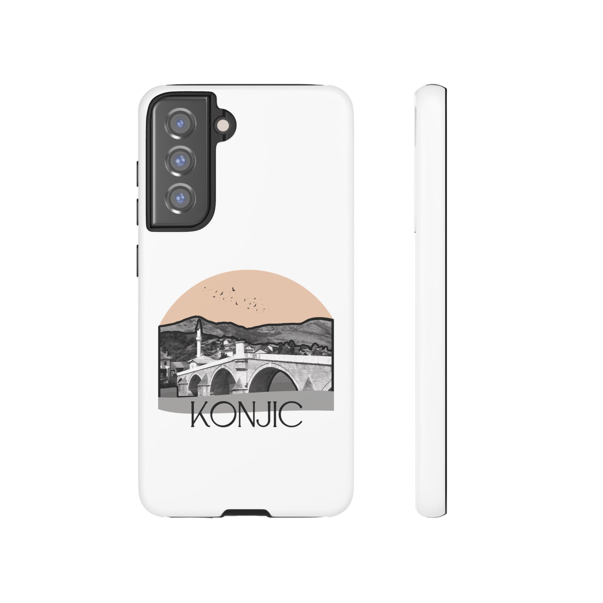 KONJIC Phone Case - White