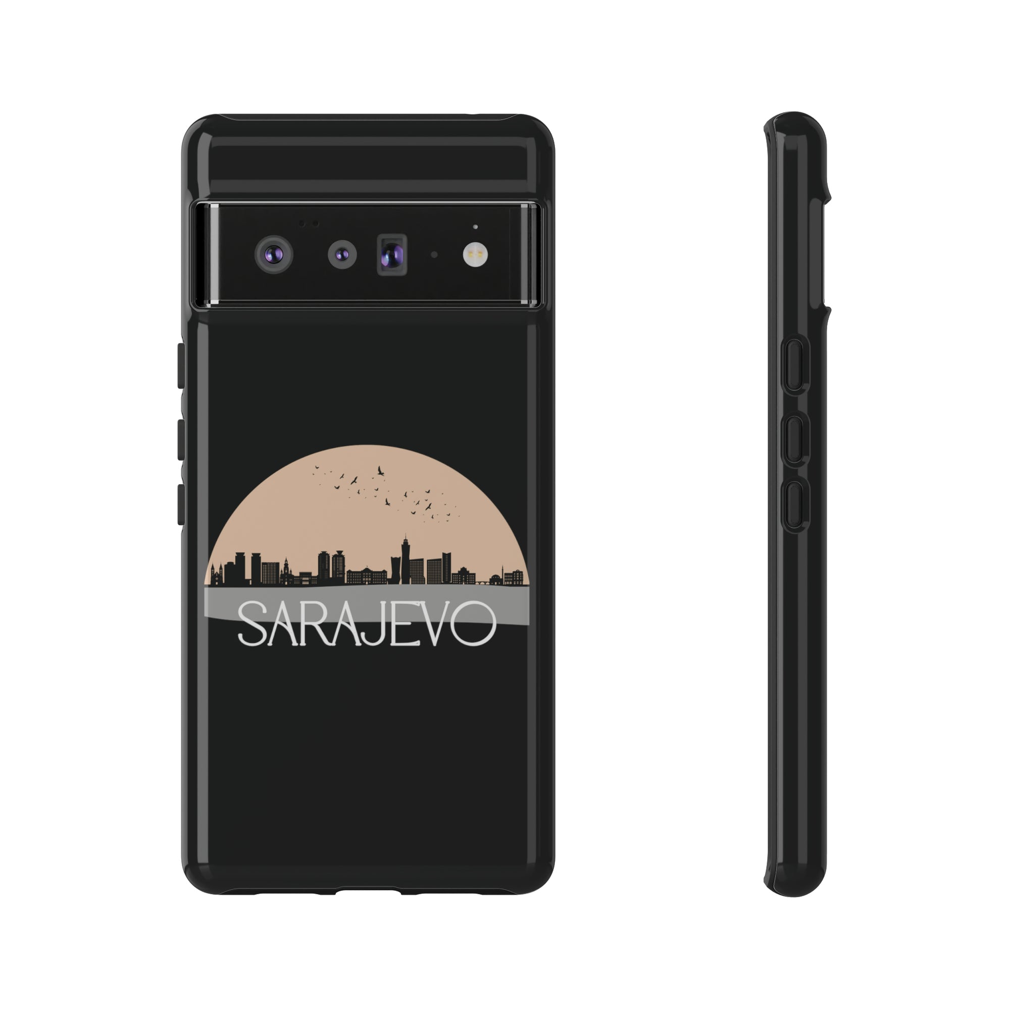 SARAJEVO Phone Case - Black