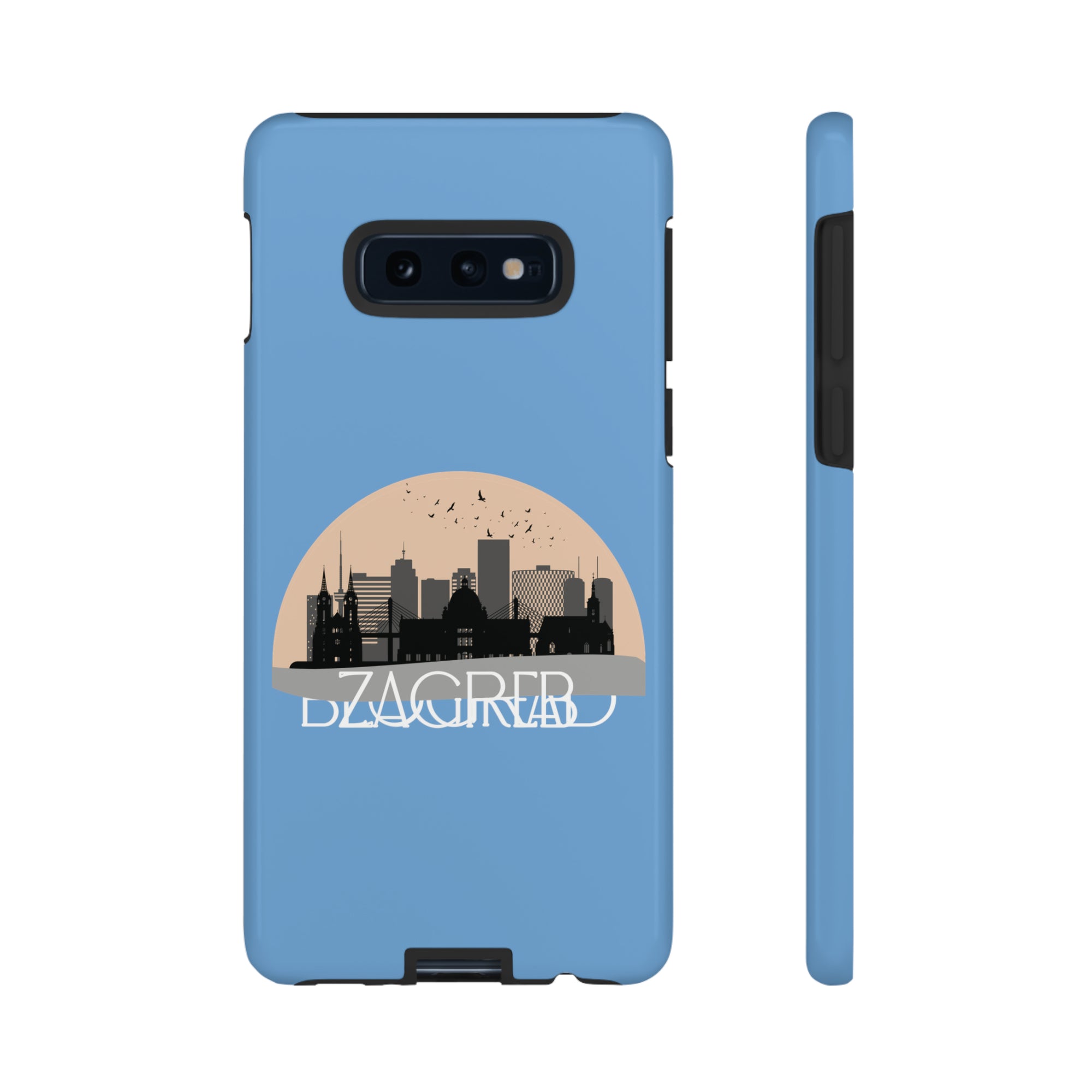 ZAGREB Phone Case - Light Blue