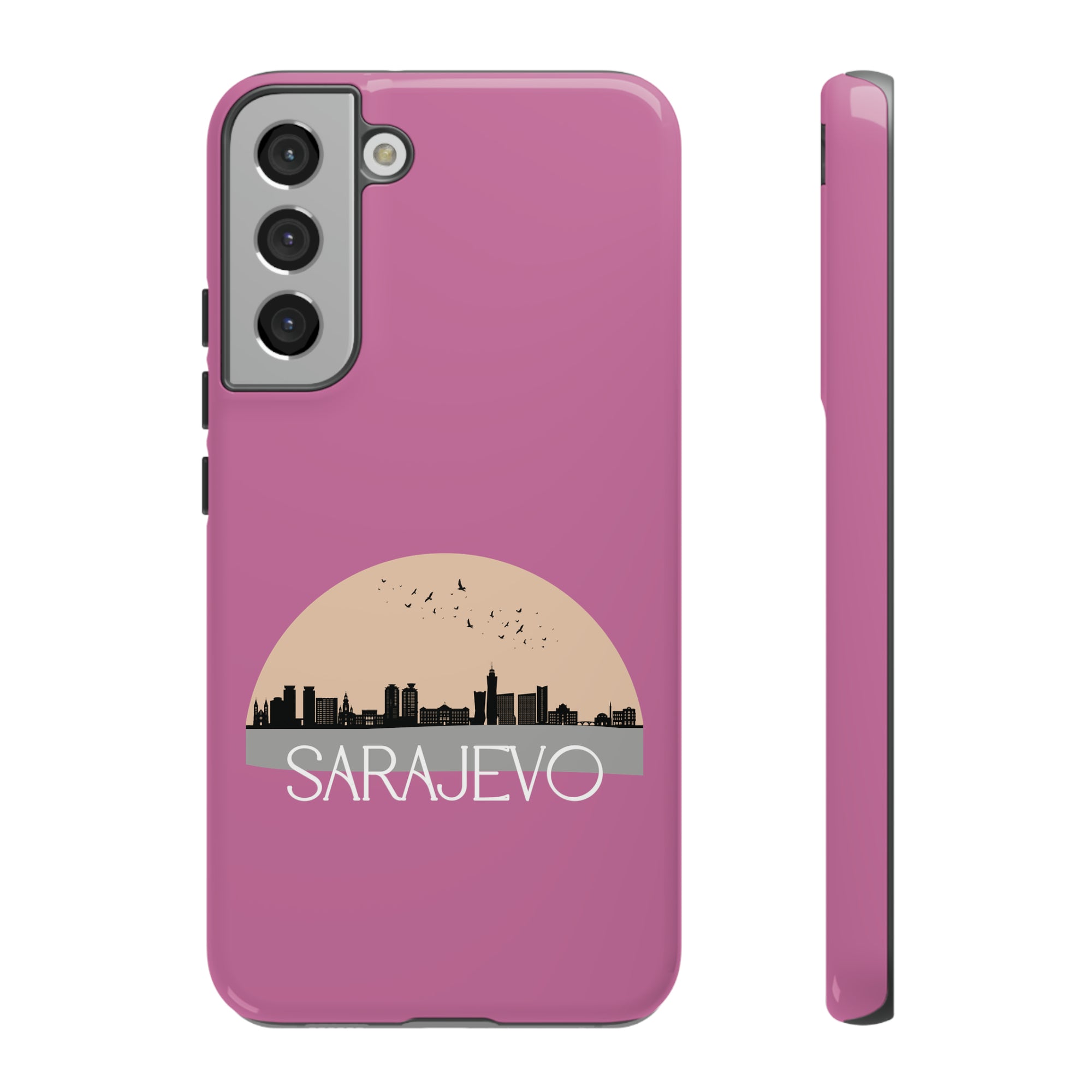 SARAJEVO Phone Case - Light Pink