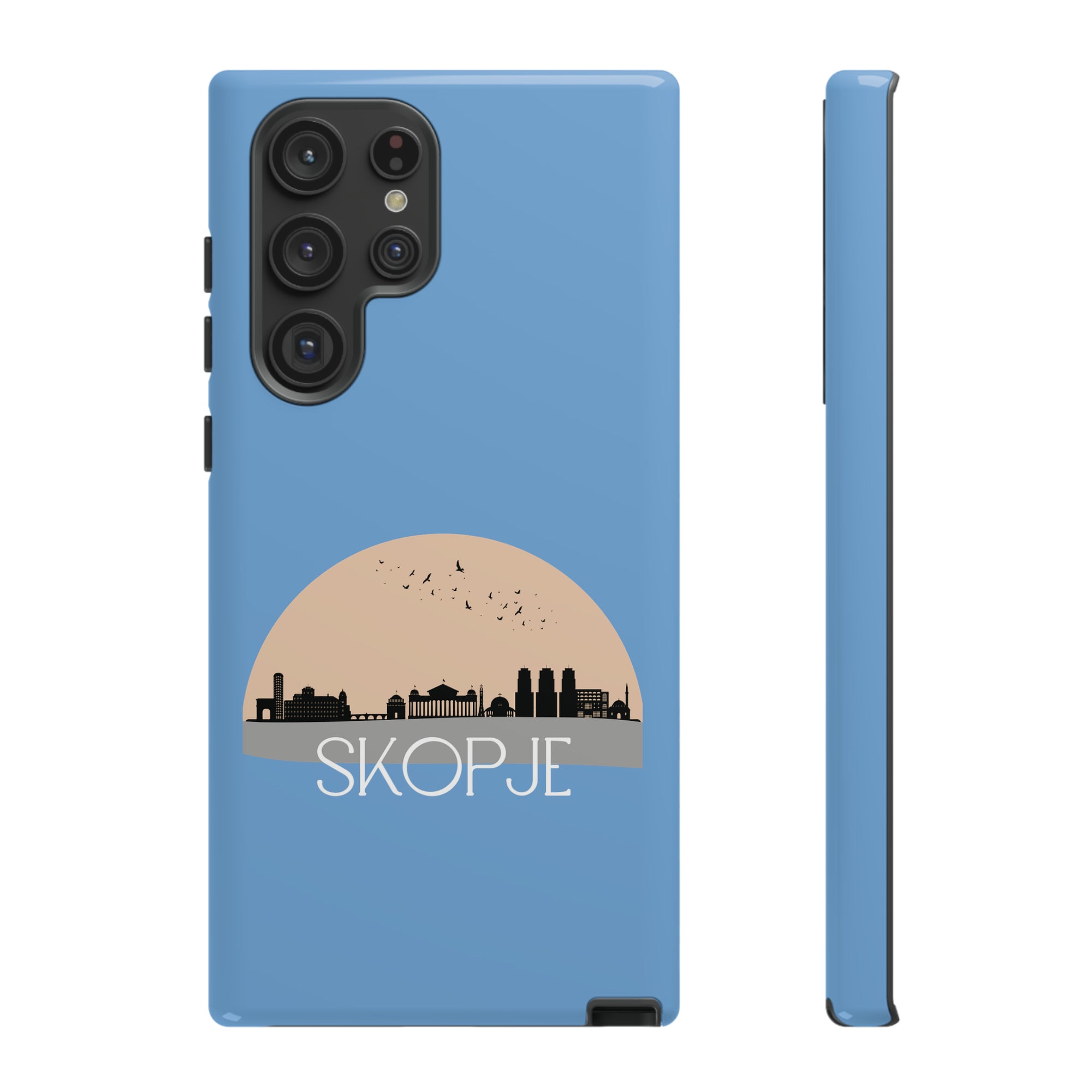 SKOPJE Phone Case - Light Blue