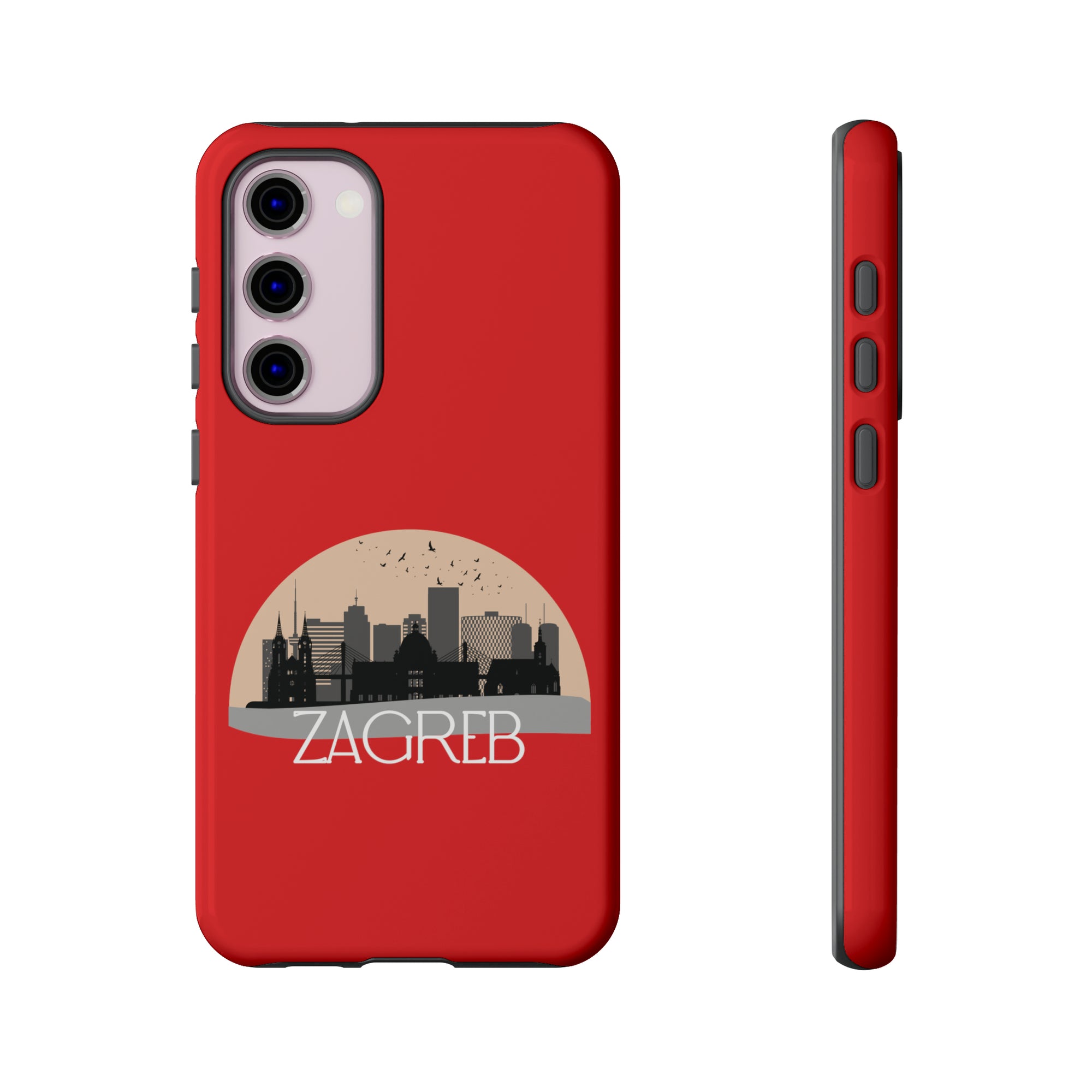 ZAGREB Phone Case - Red