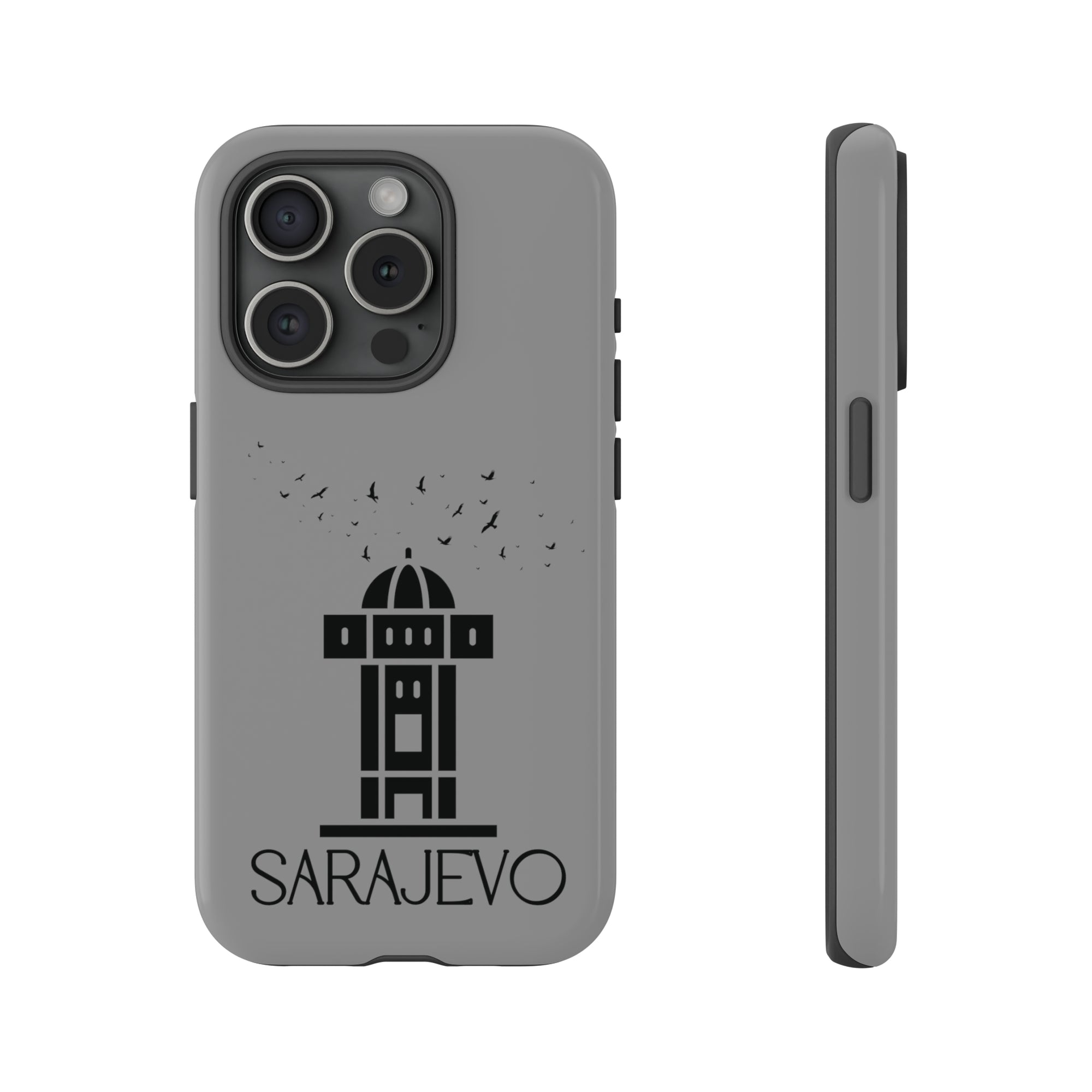 SARAJEVO SEBILJ Phone Case - Grey