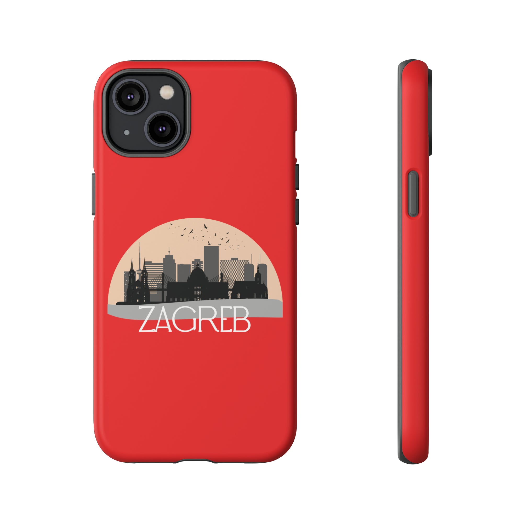 ZAGREB Phone Case - Red