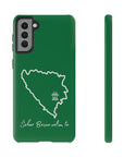 Šeher Bosno Volim Te Phone Case - Green