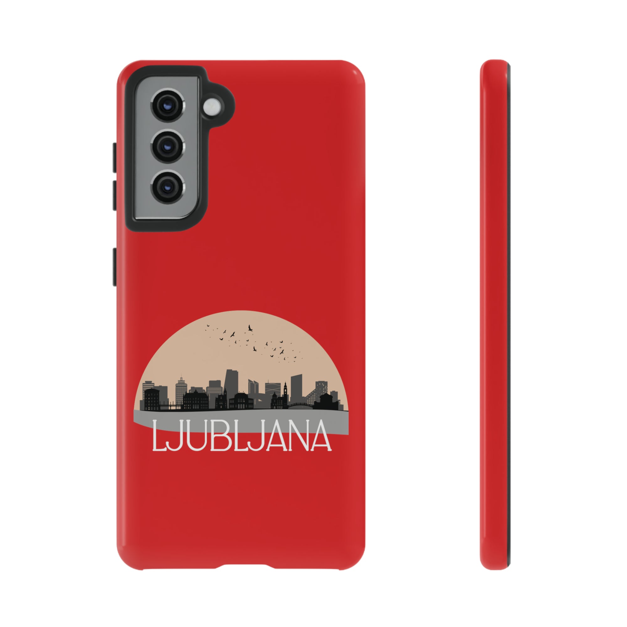 LJUBLJANA Phone Case - Red