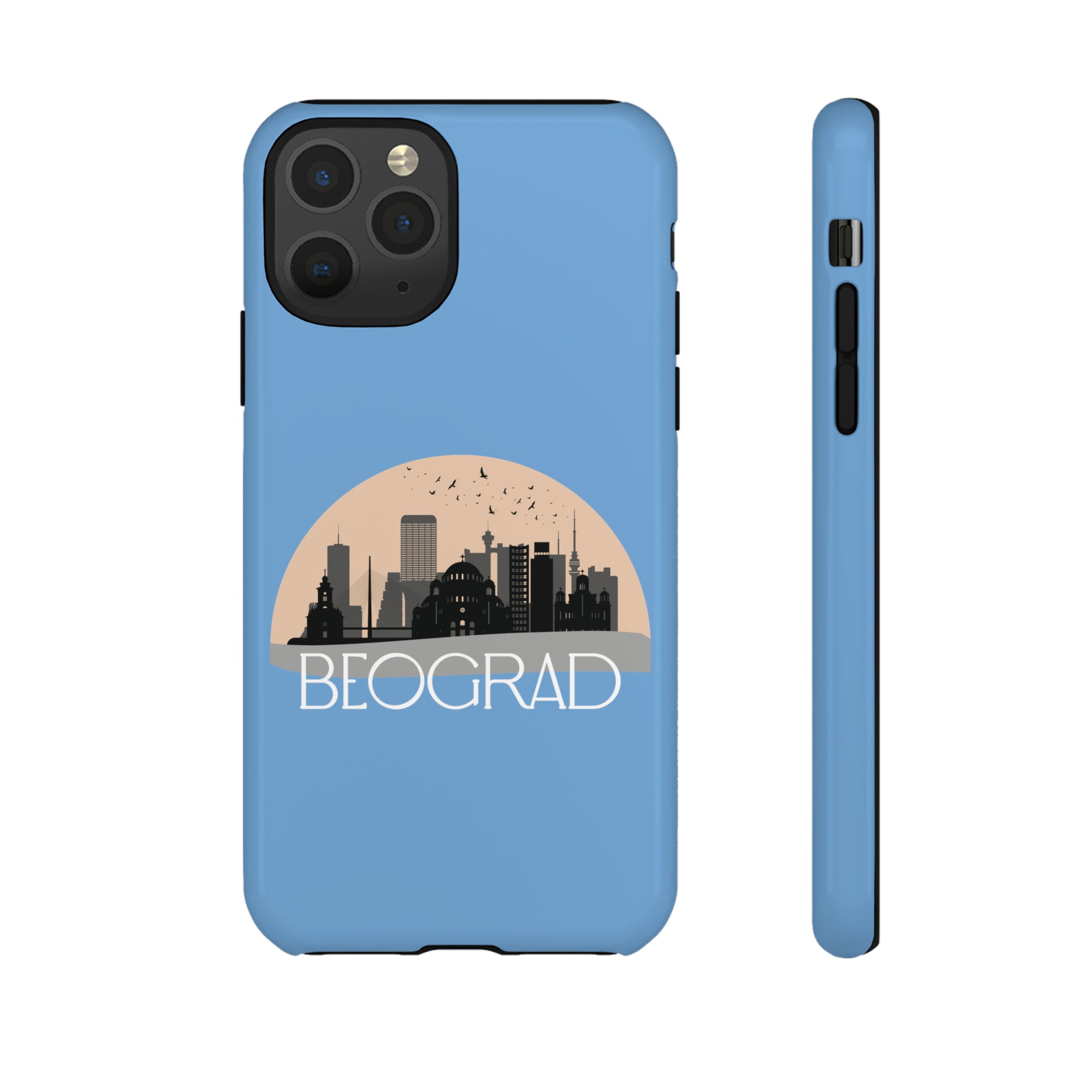 BEOGRAD Phone Case - Light Blue