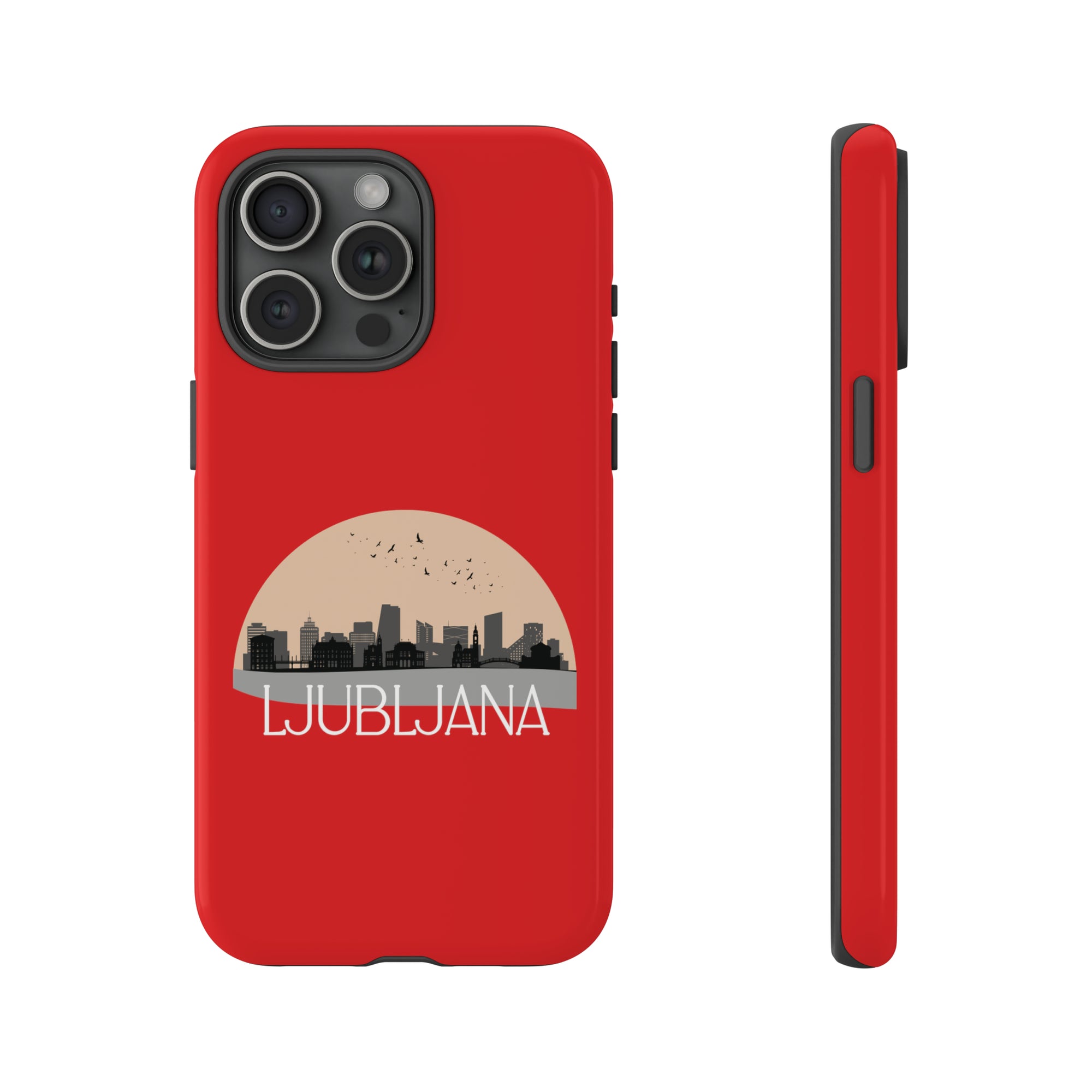 LJUBLJANA Phone Case - Red