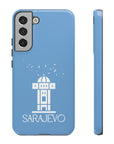 SARAJEVO SEBILJ Phone Case - Light Blue