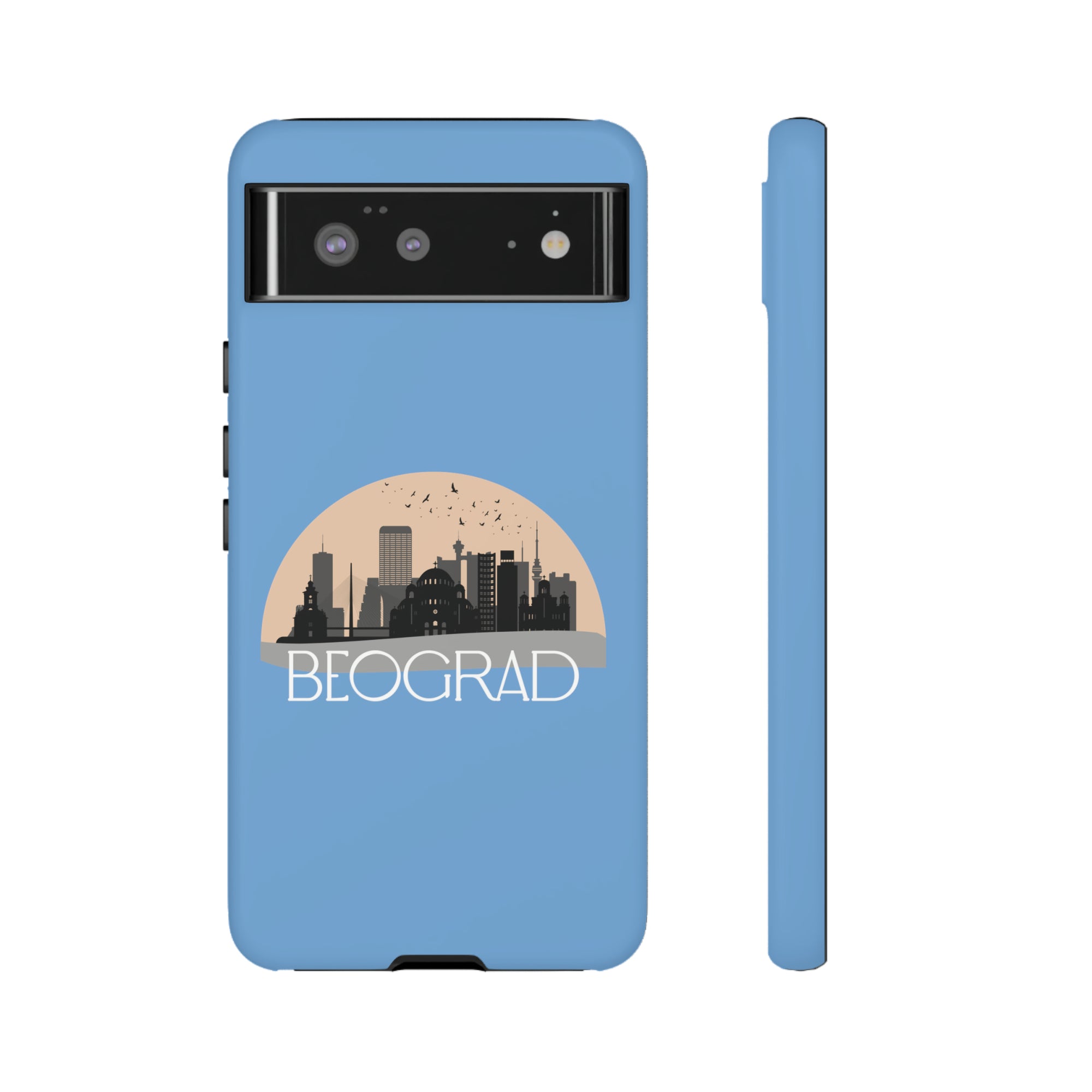 BEOGRAD Phone Case - Light Blue