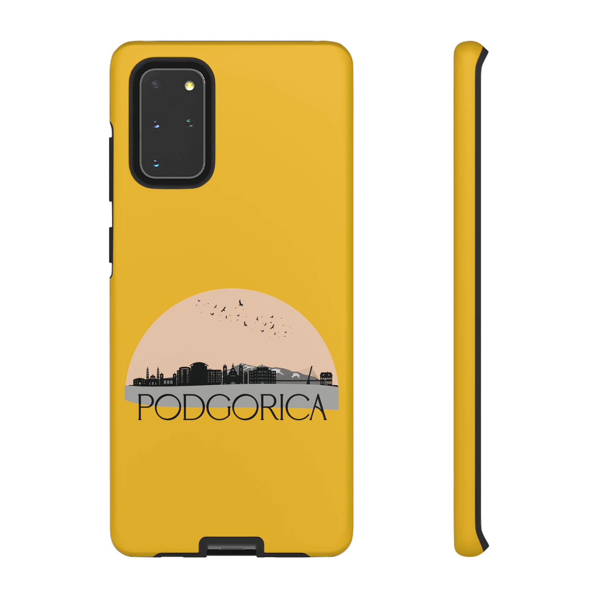 PODGORICA Phone Case - Yellow