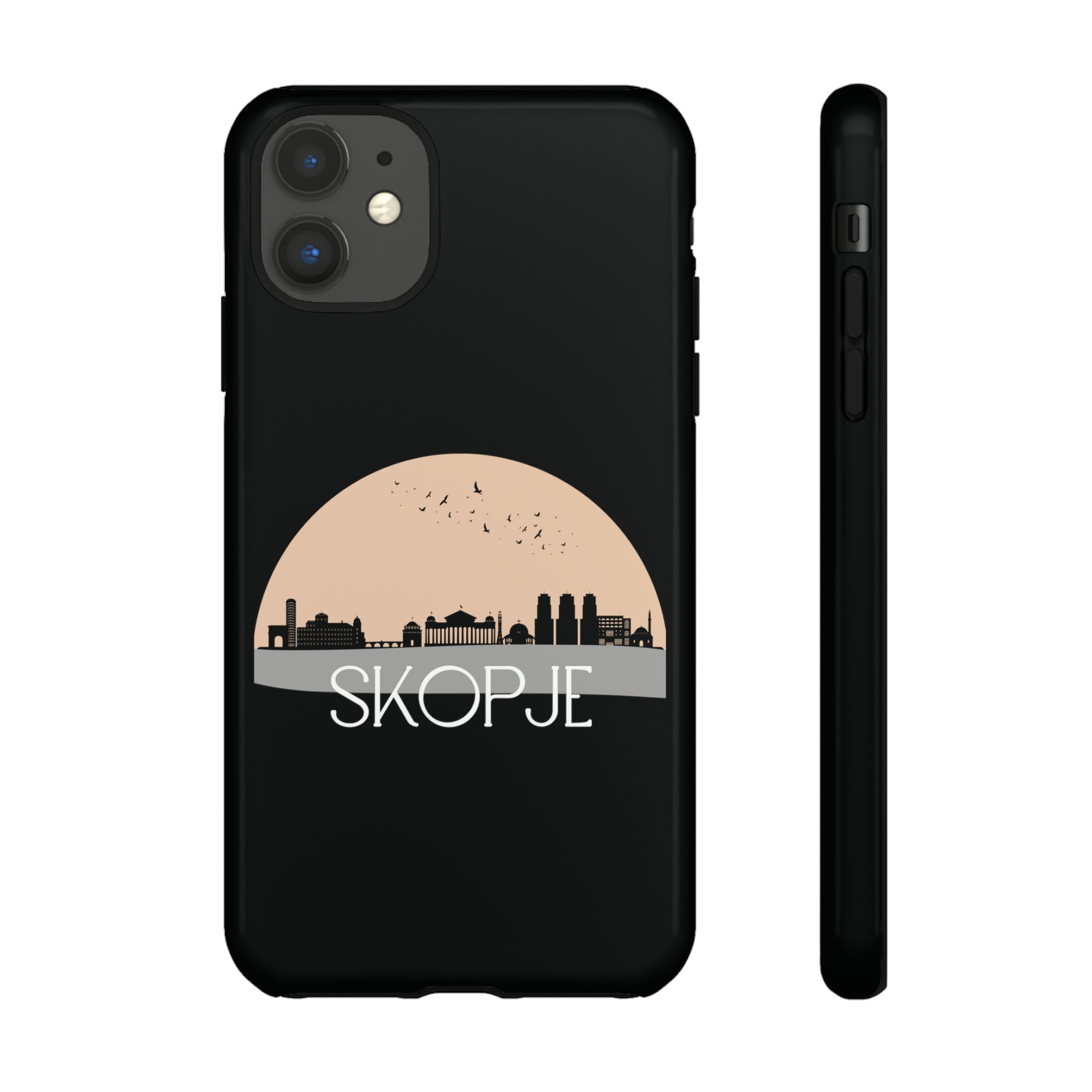 SKOPJE Phone Case - Black