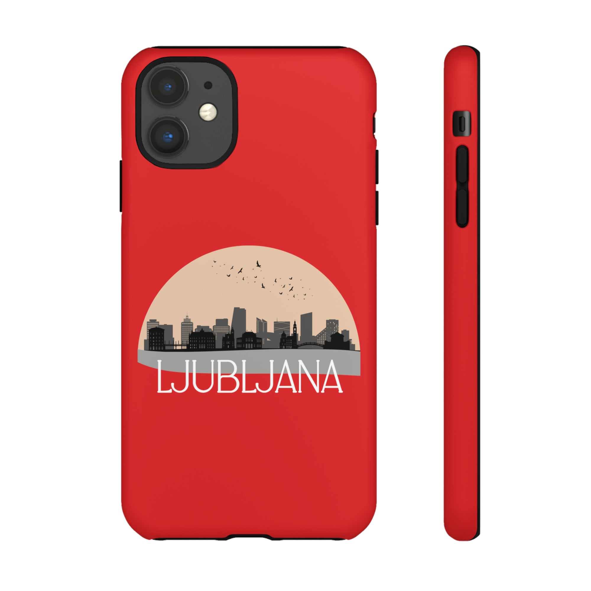 LJUBLJANA Phone Case - Red