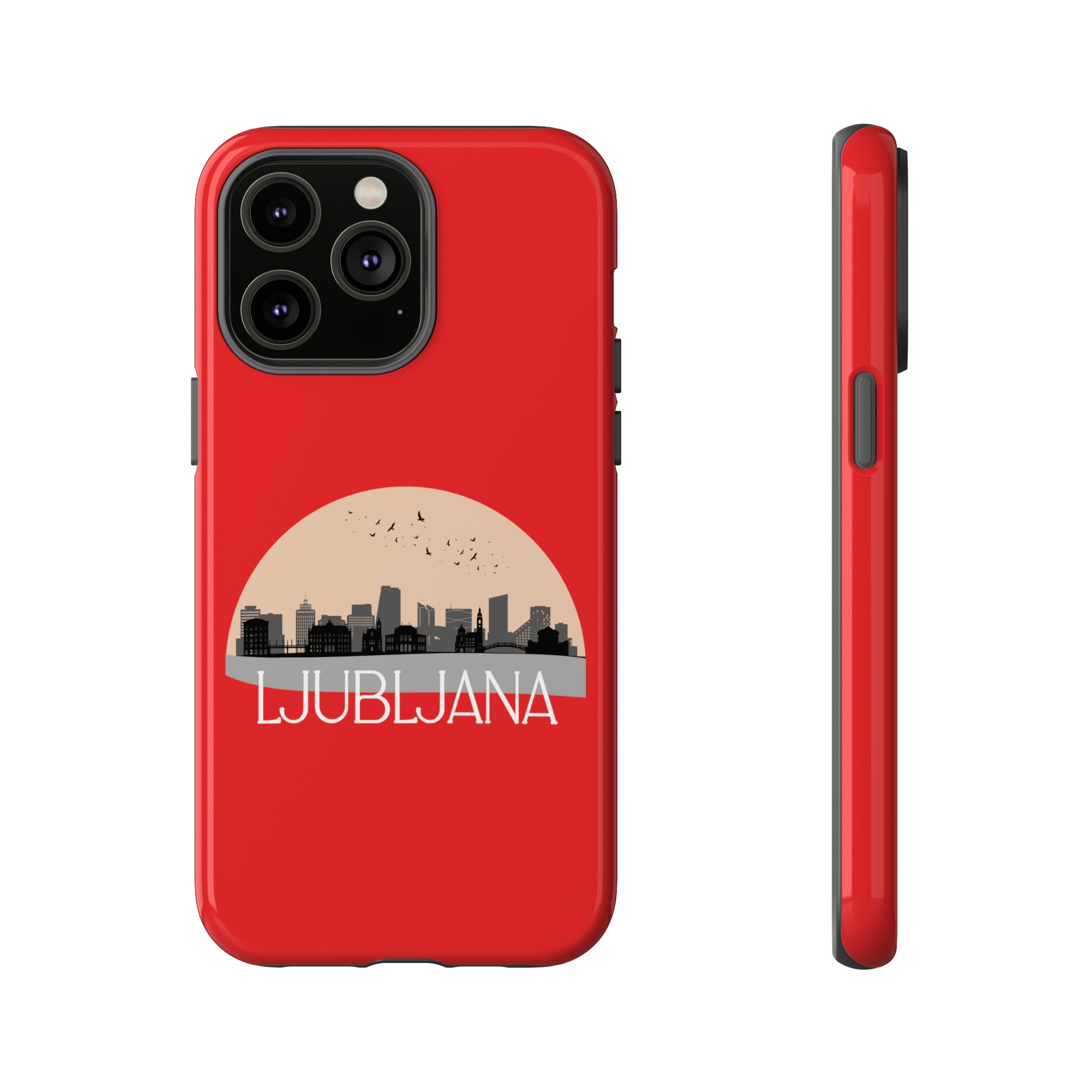 LJUBLJANA Phone Case - Red