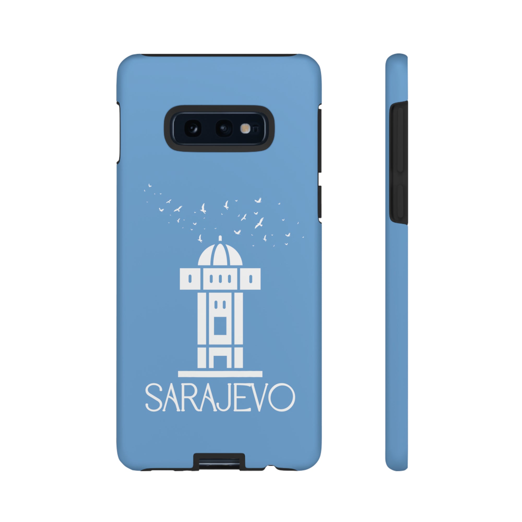 SARAJEVO SEBILJ Phone Case - Light Blue