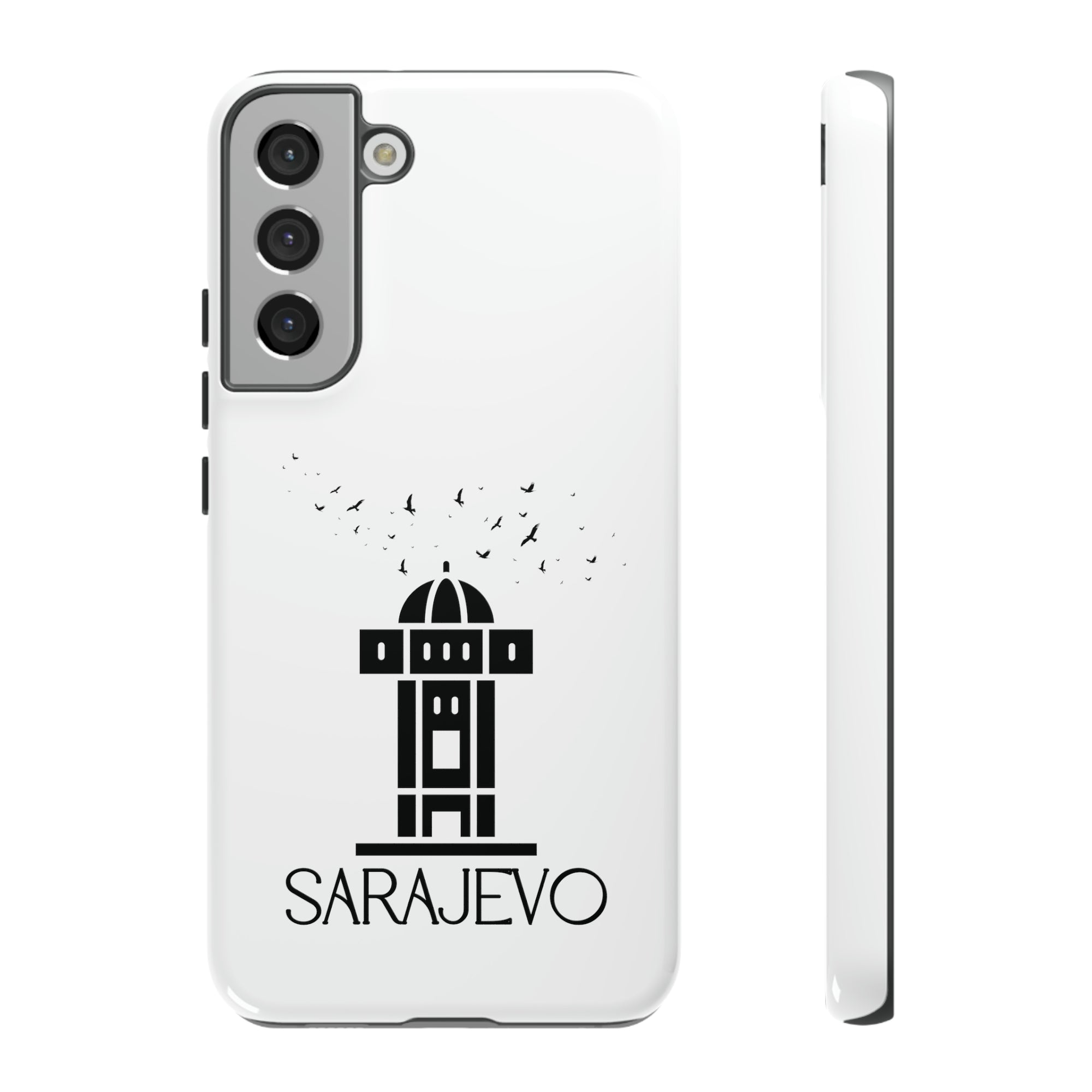 SARAJEVO SEBILJ Phone Case - White