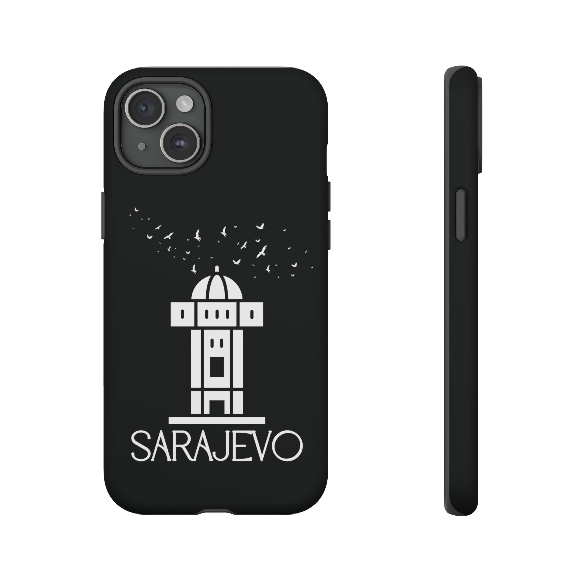 SARAJEVO SEBILJ Phone Case - Black