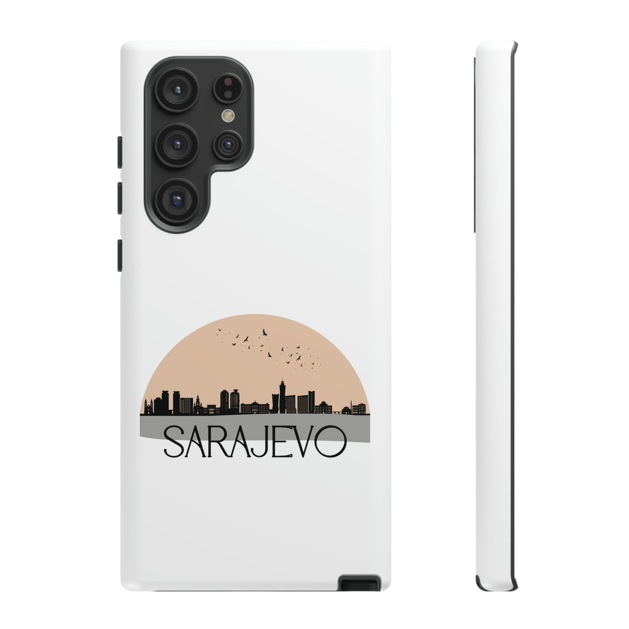 SARAJEVO Phone Case - White