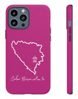 Šeher Bosno Volim Te Phone Case - Pink