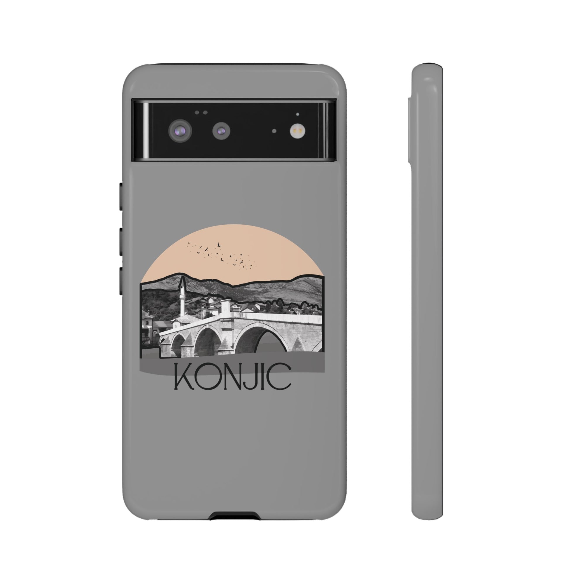 KONJIC Phone Case - Grey