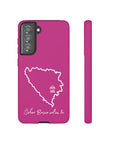 Šeher Bosno Volim Te Phone Case - Pink