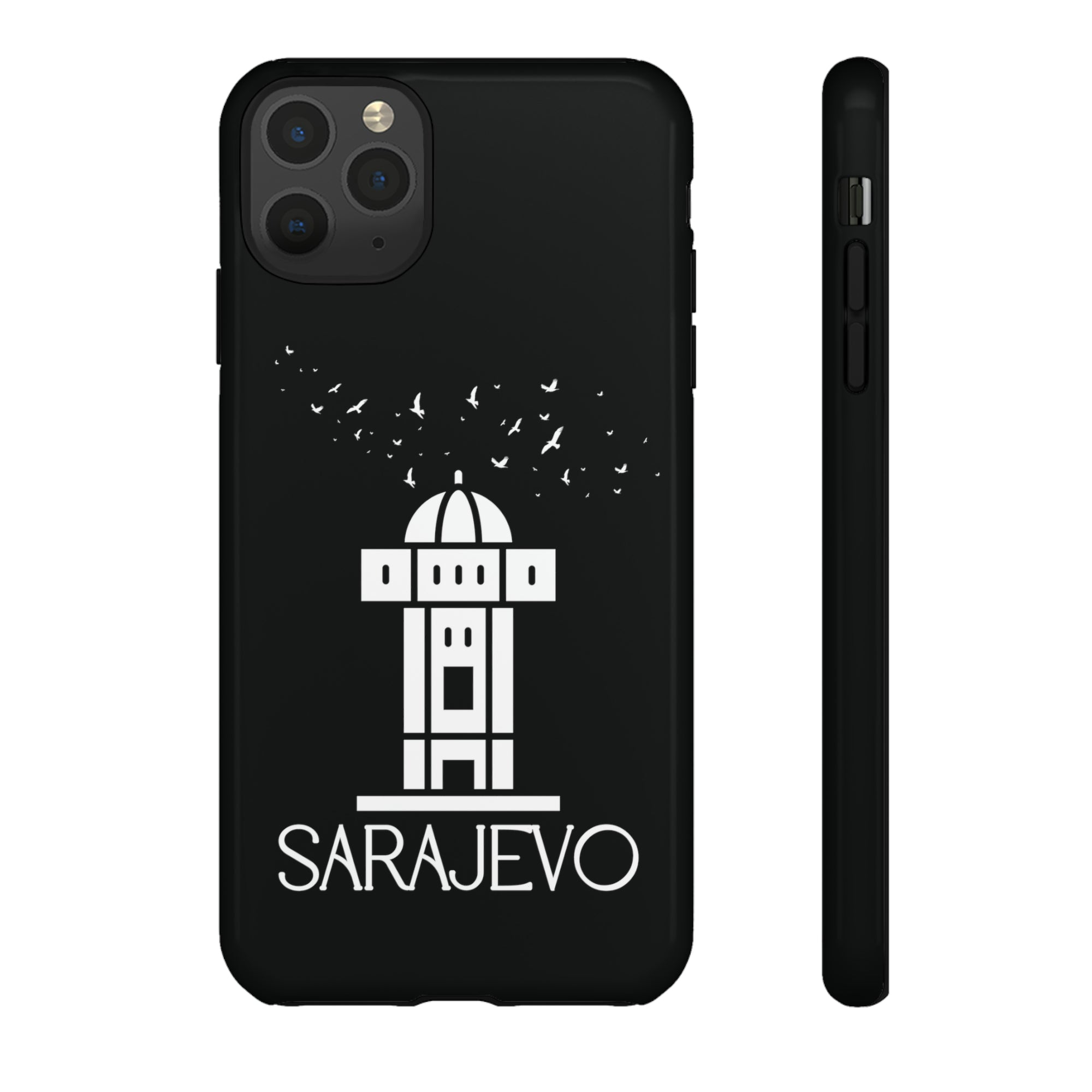 SARAJEVO SEBILJ Phone Case - Black