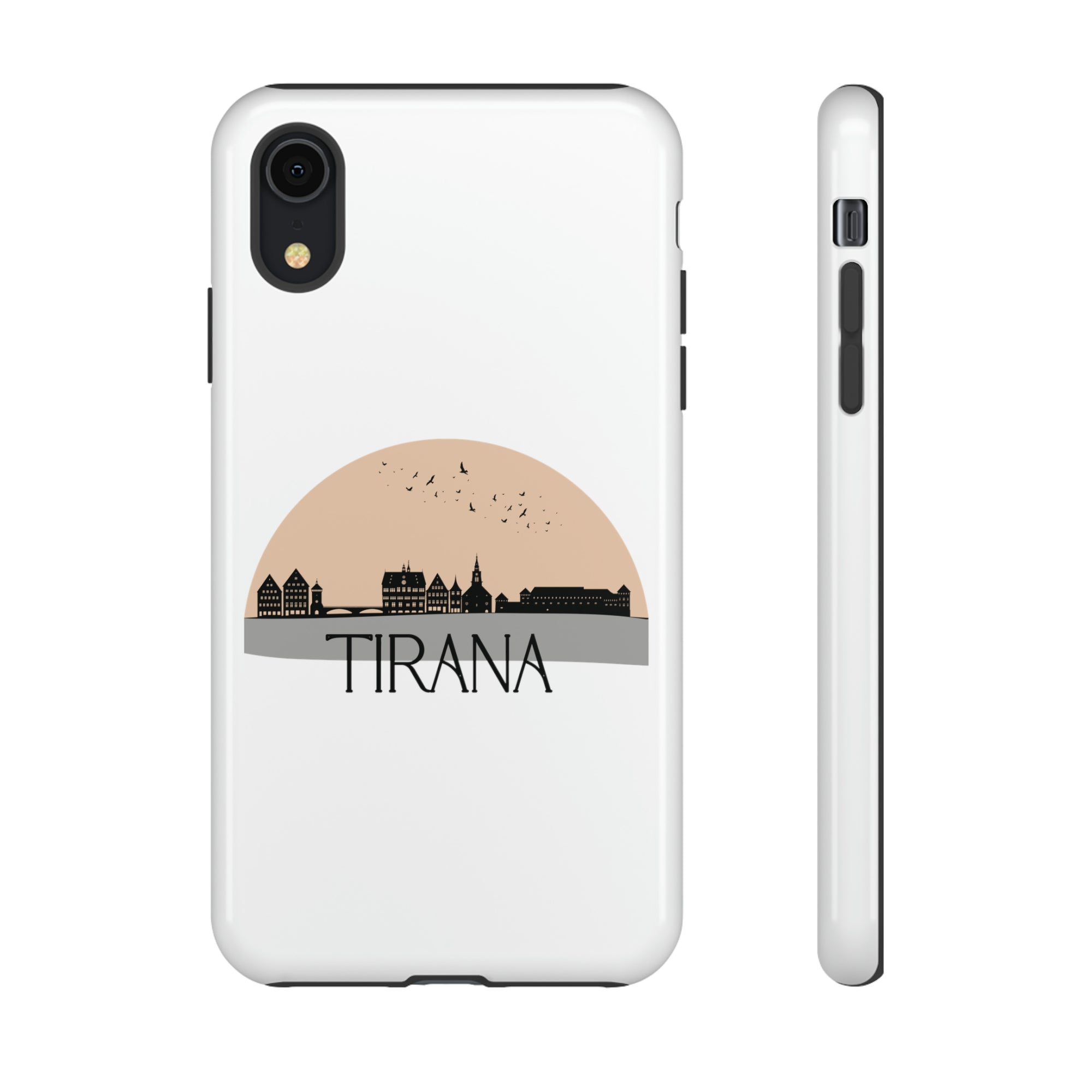 TIRANA Phone Case - White