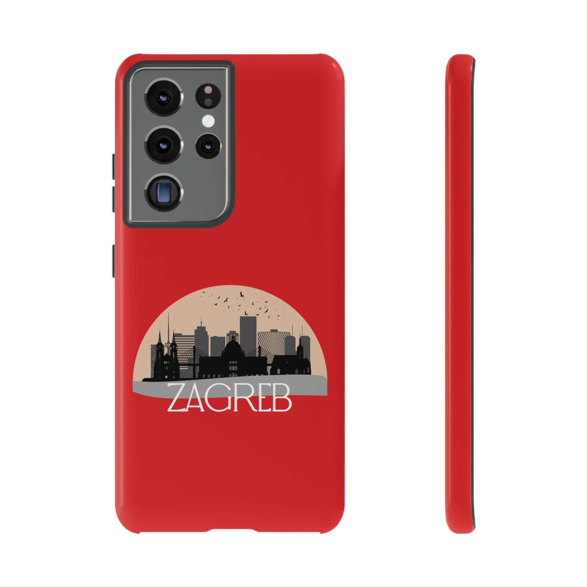 ZAGREB Phone Case - Red