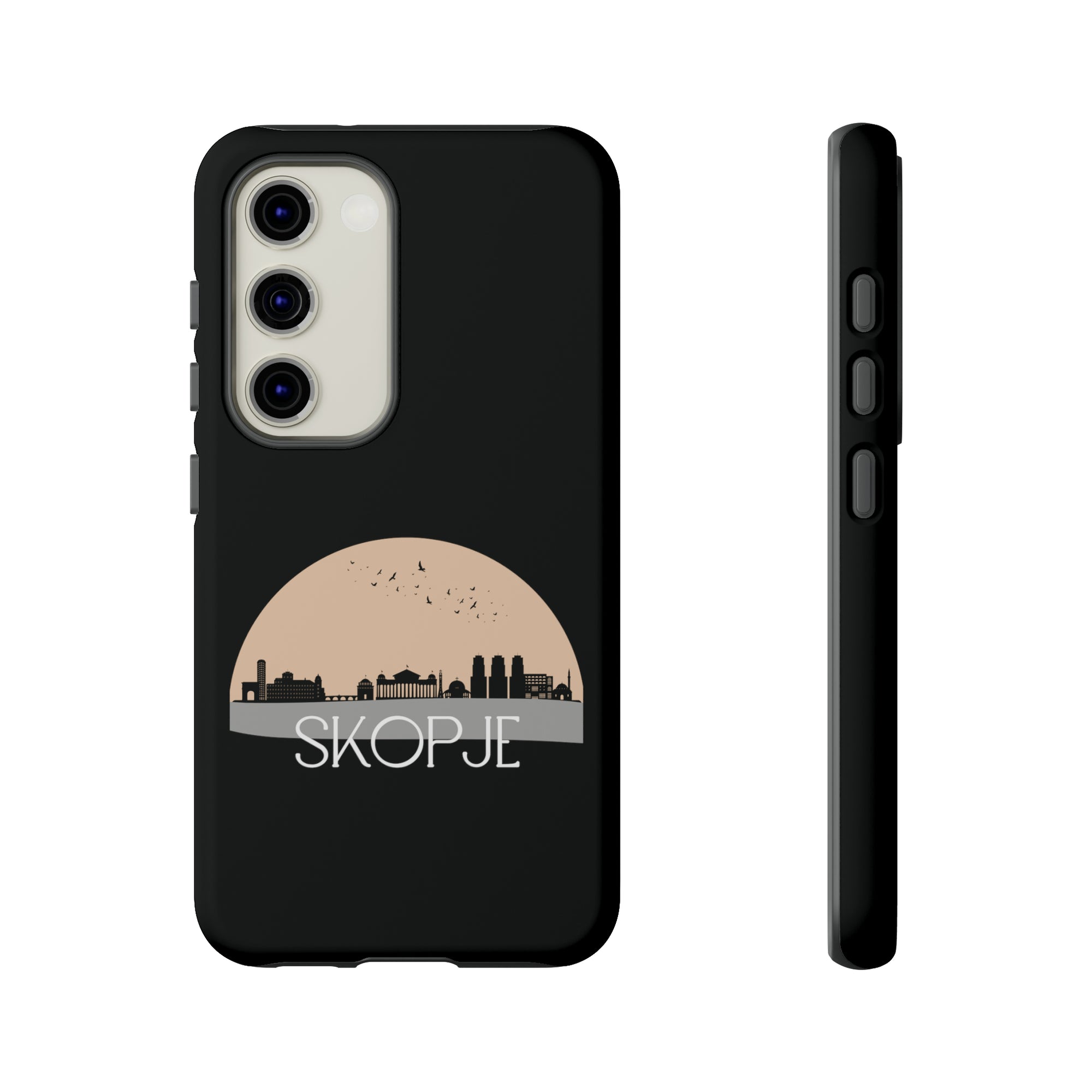 SKOPJE Phone Case - Black