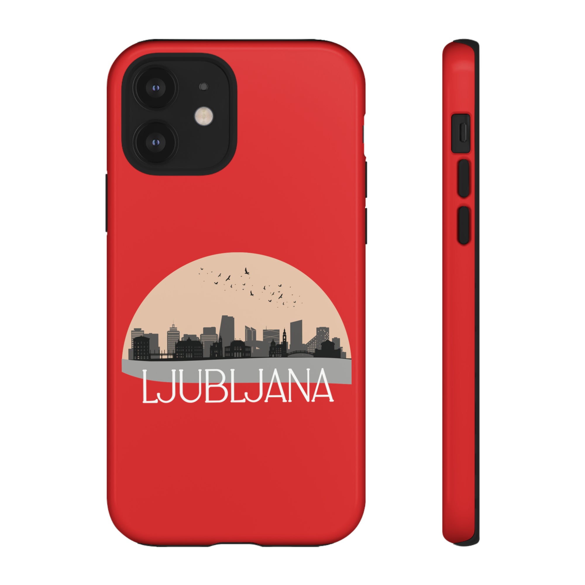 LJUBLJANA Phone Case - Red