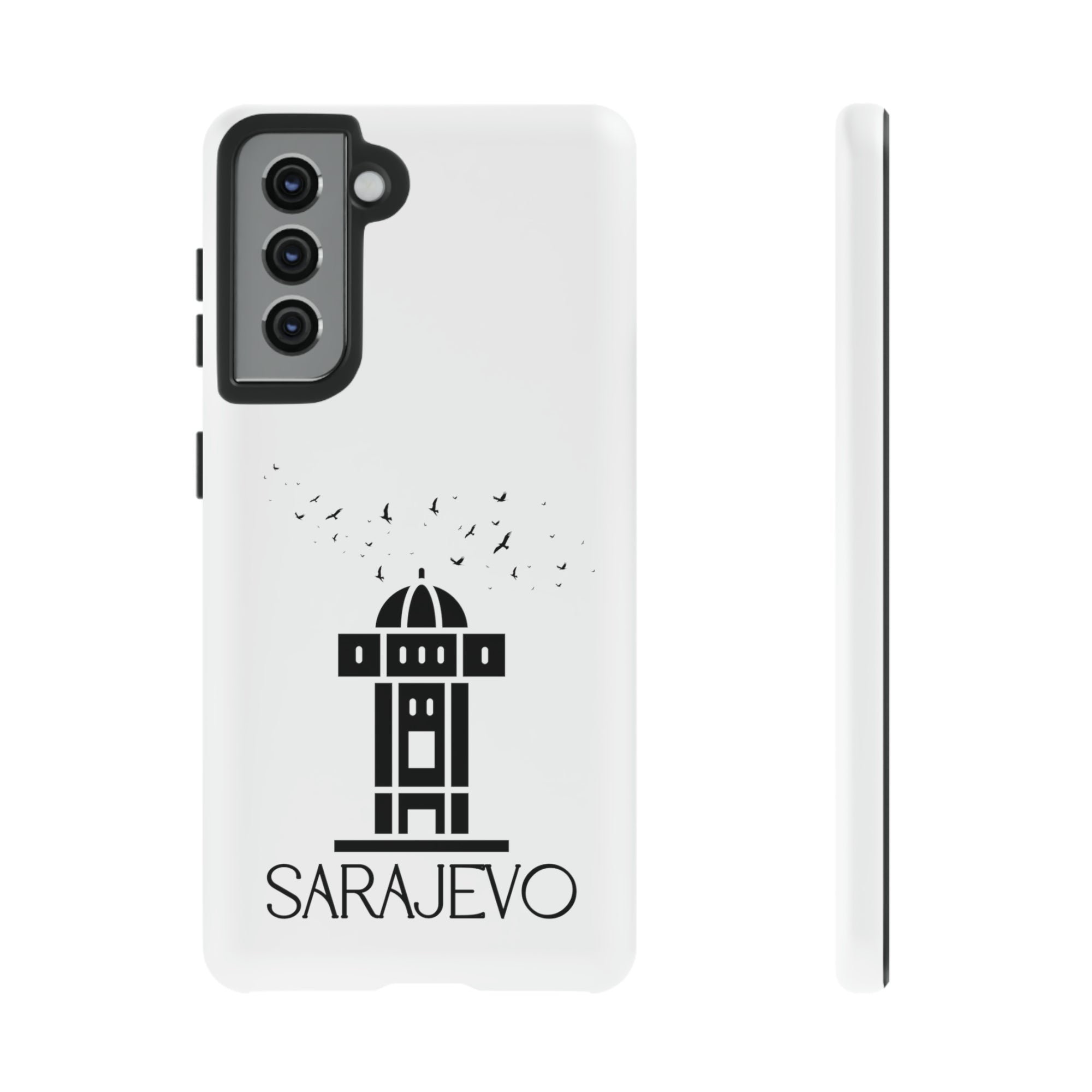 SARAJEVO SEBILJ Phone Case - White