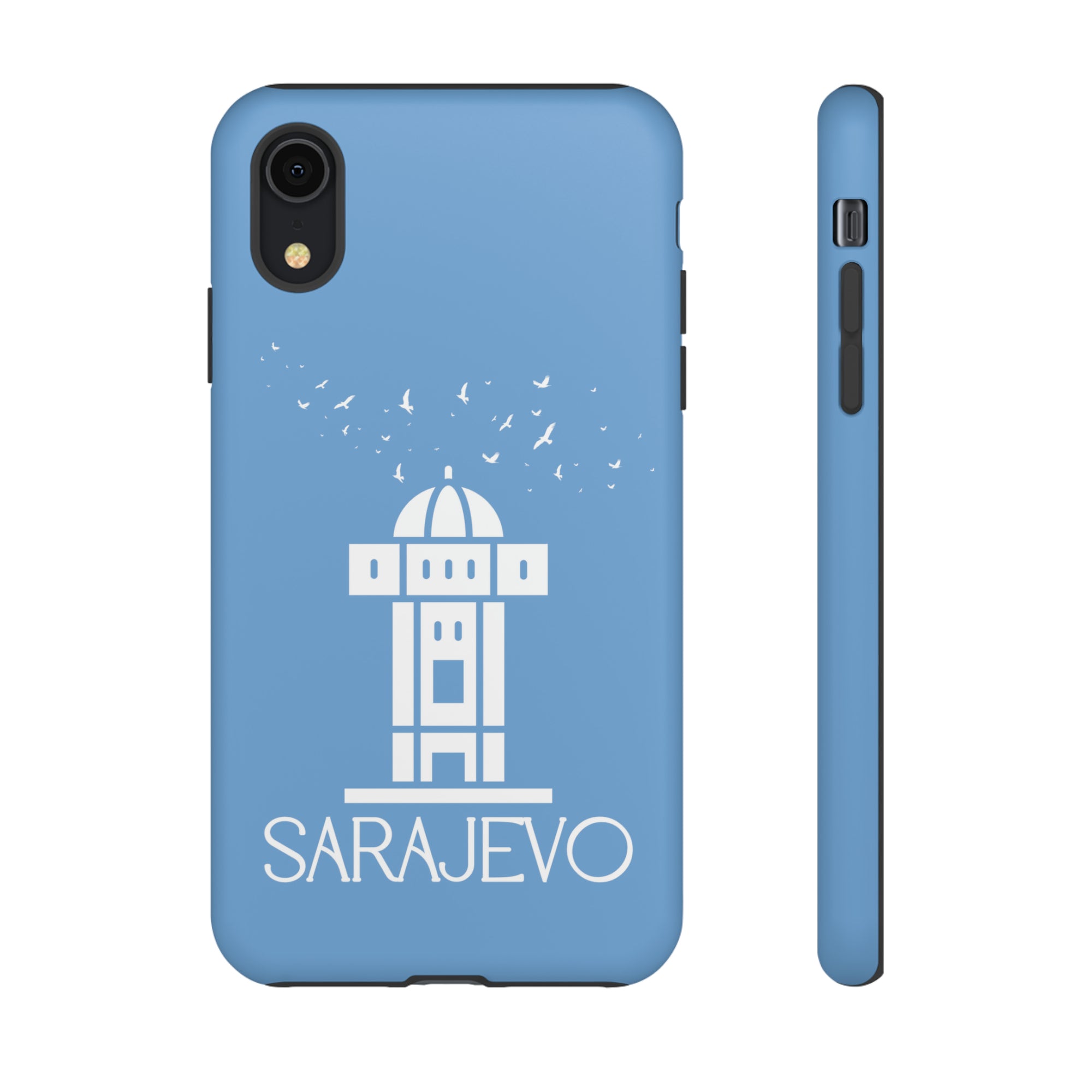 SARAJEVO SEBILJ Phone Case - Light Blue