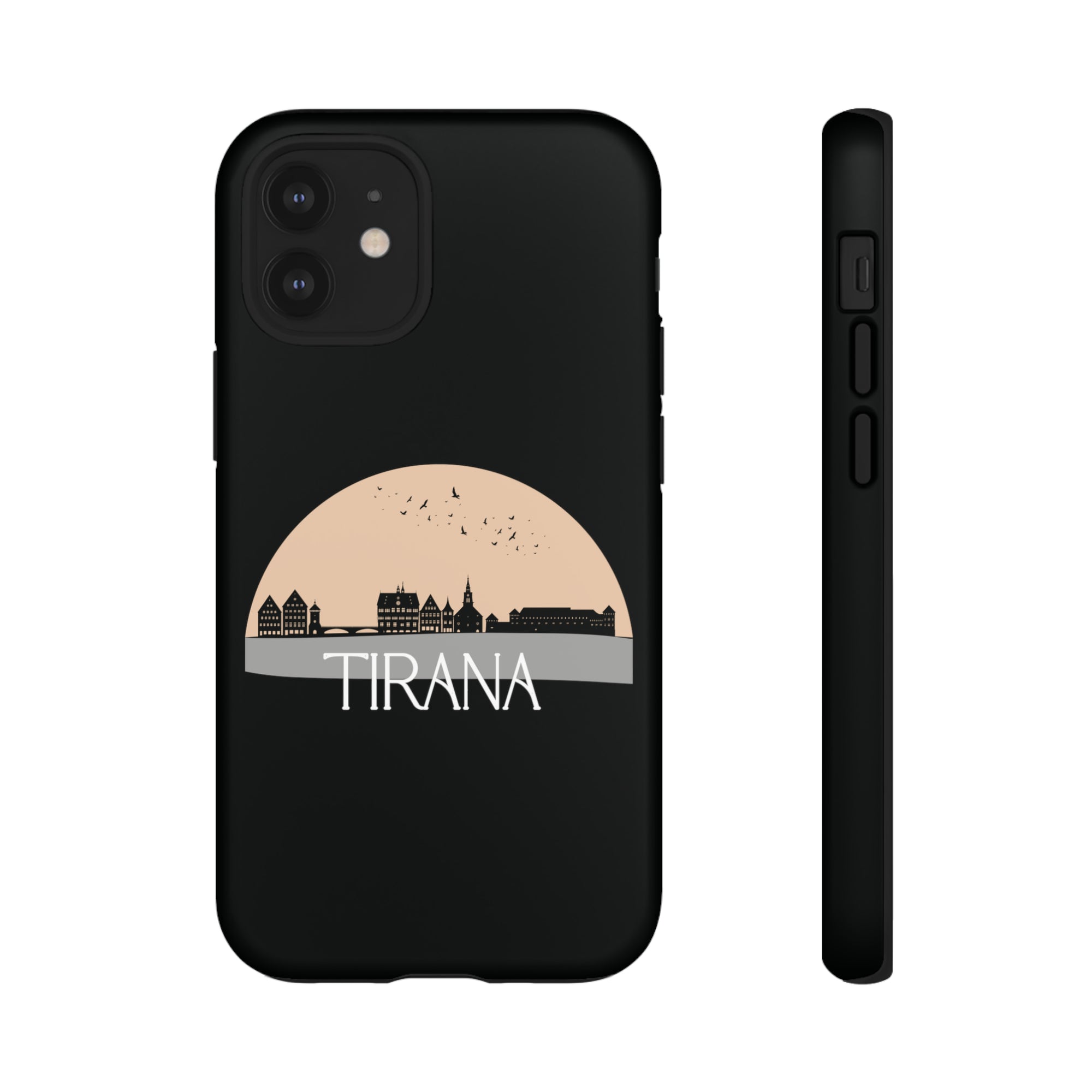 TIRANA Phone Case - Black