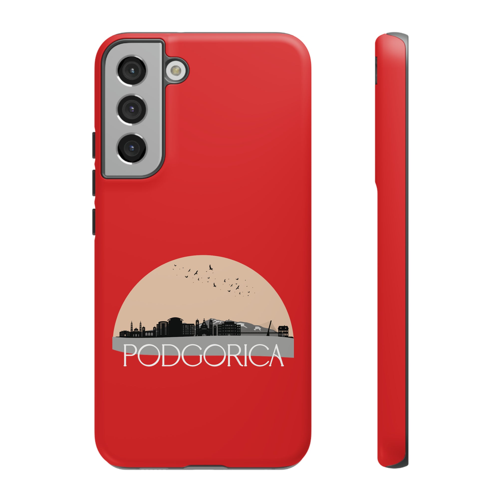 PODGORICA Phone Case - Red