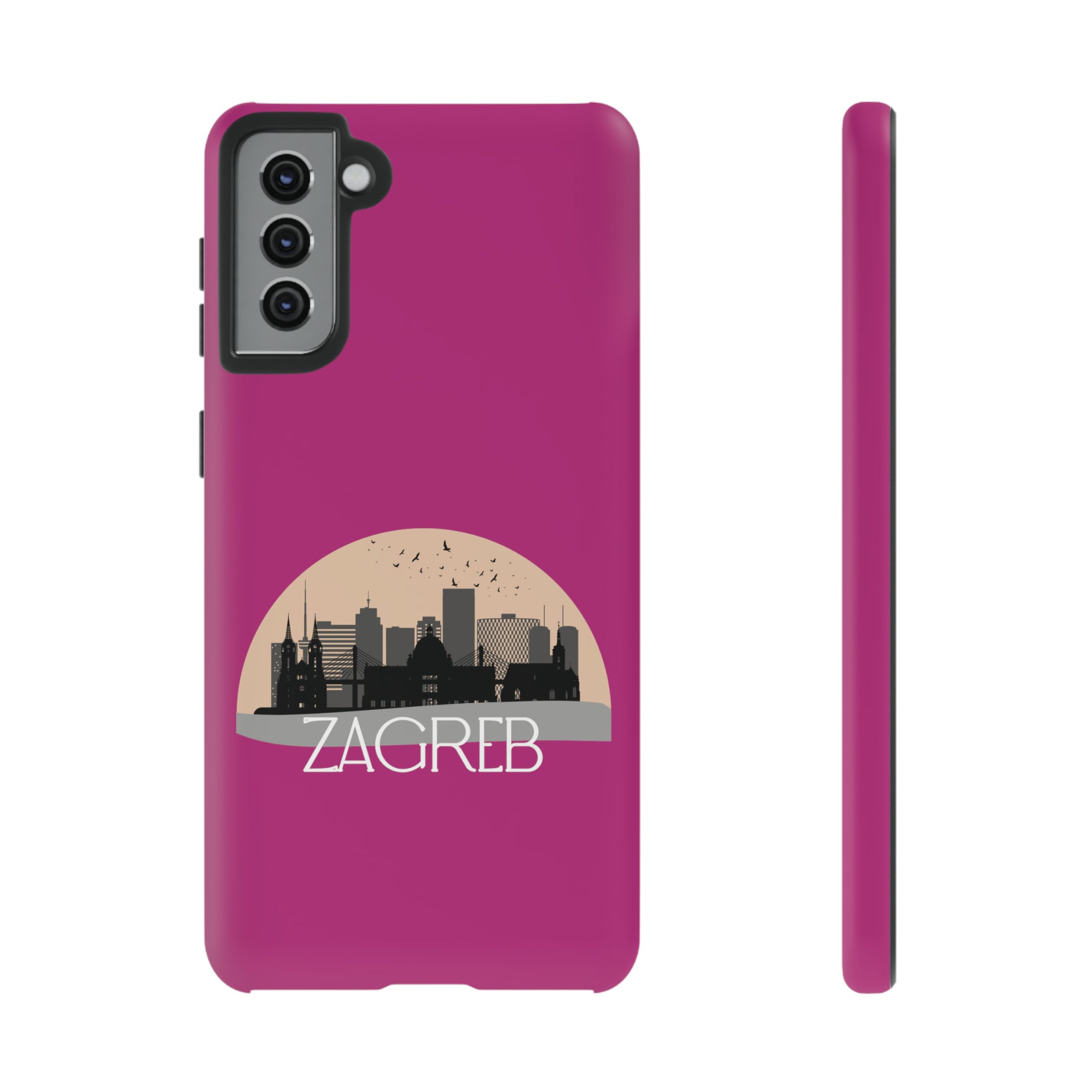 ZAGREB Phone Case - Pink