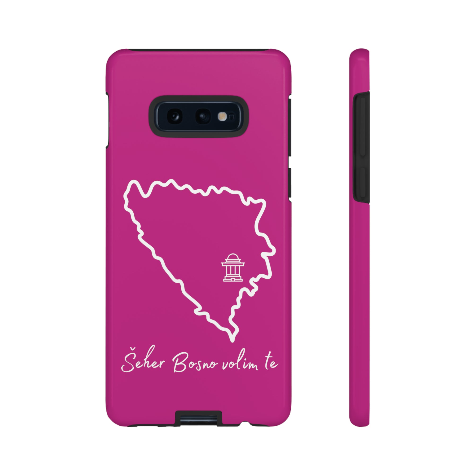 Šeher Bosno Volim Te Phone Case - Pink