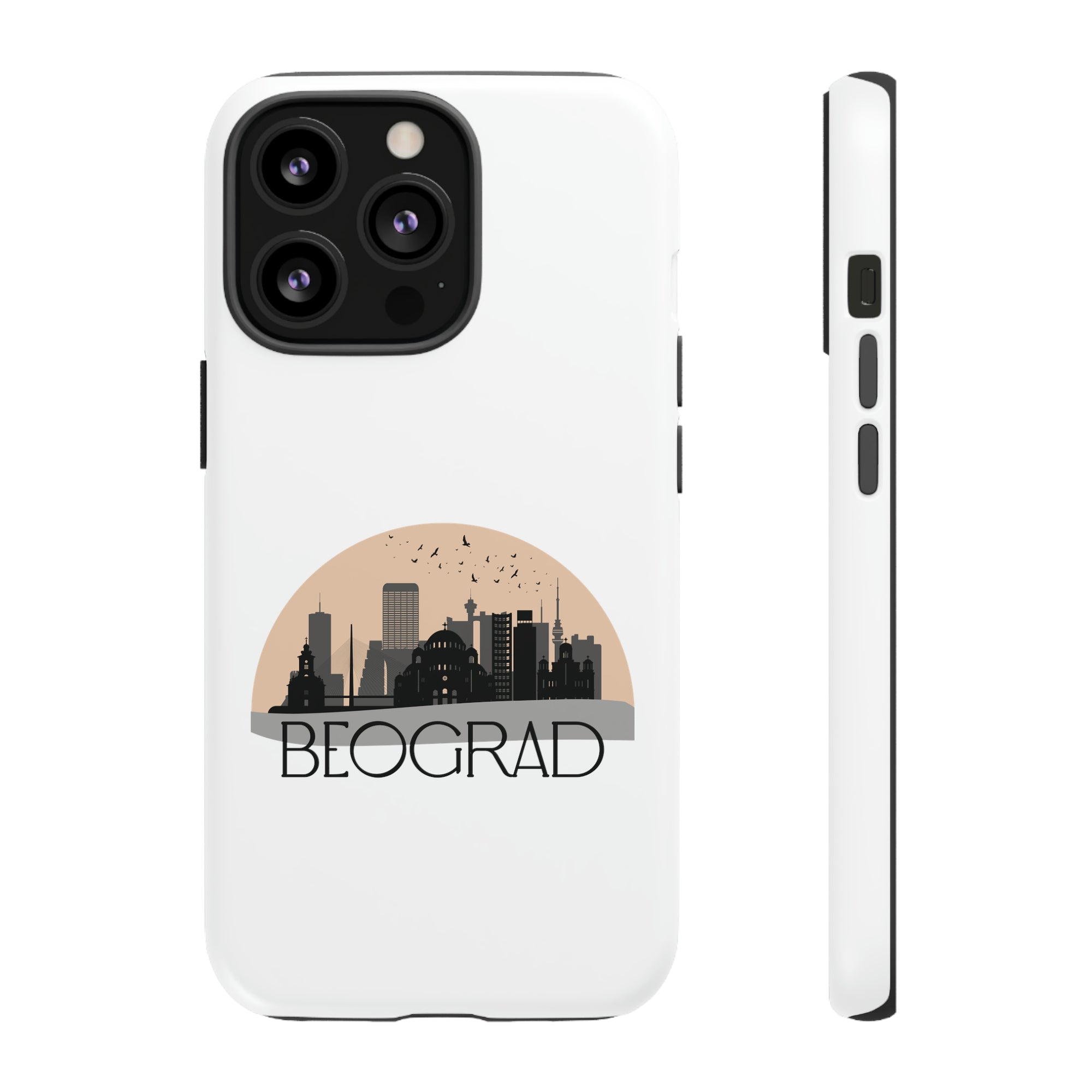 BEOGRAD Phone Case - White