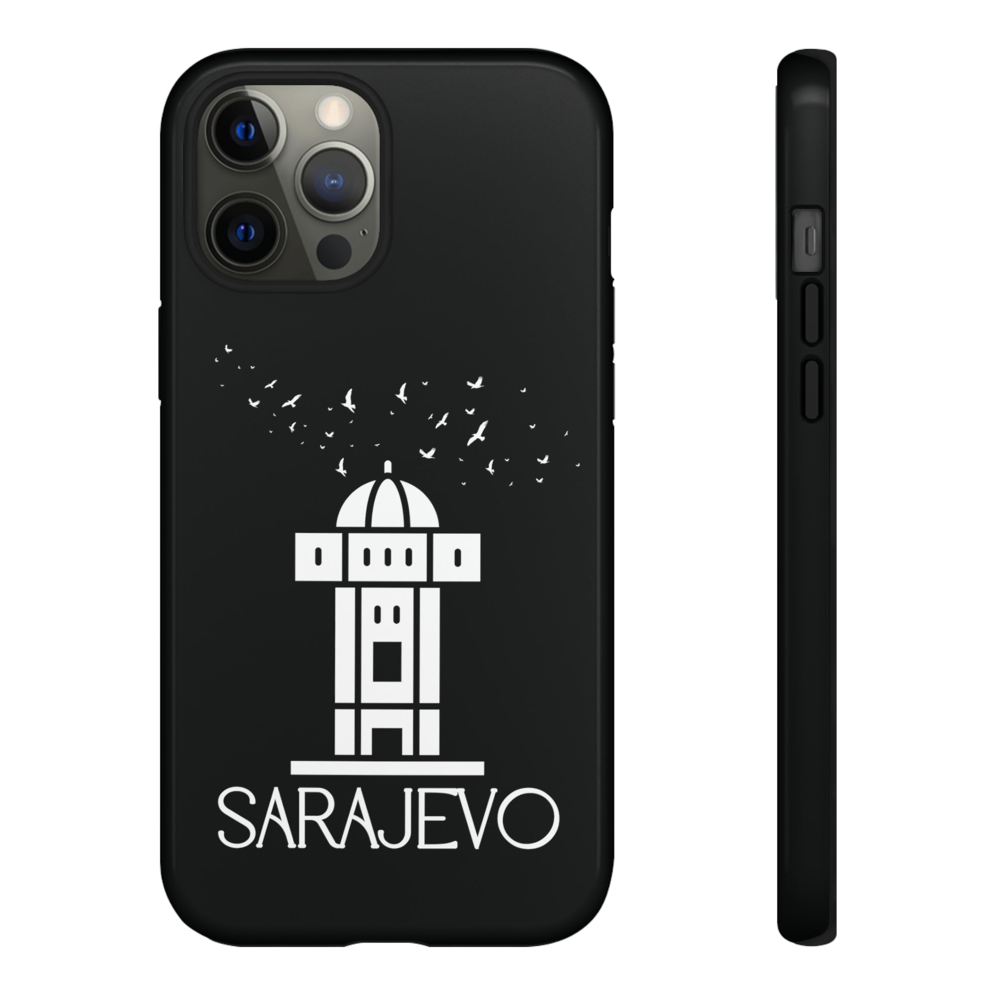 SARAJEVO SEBILJ Phone Case - Black