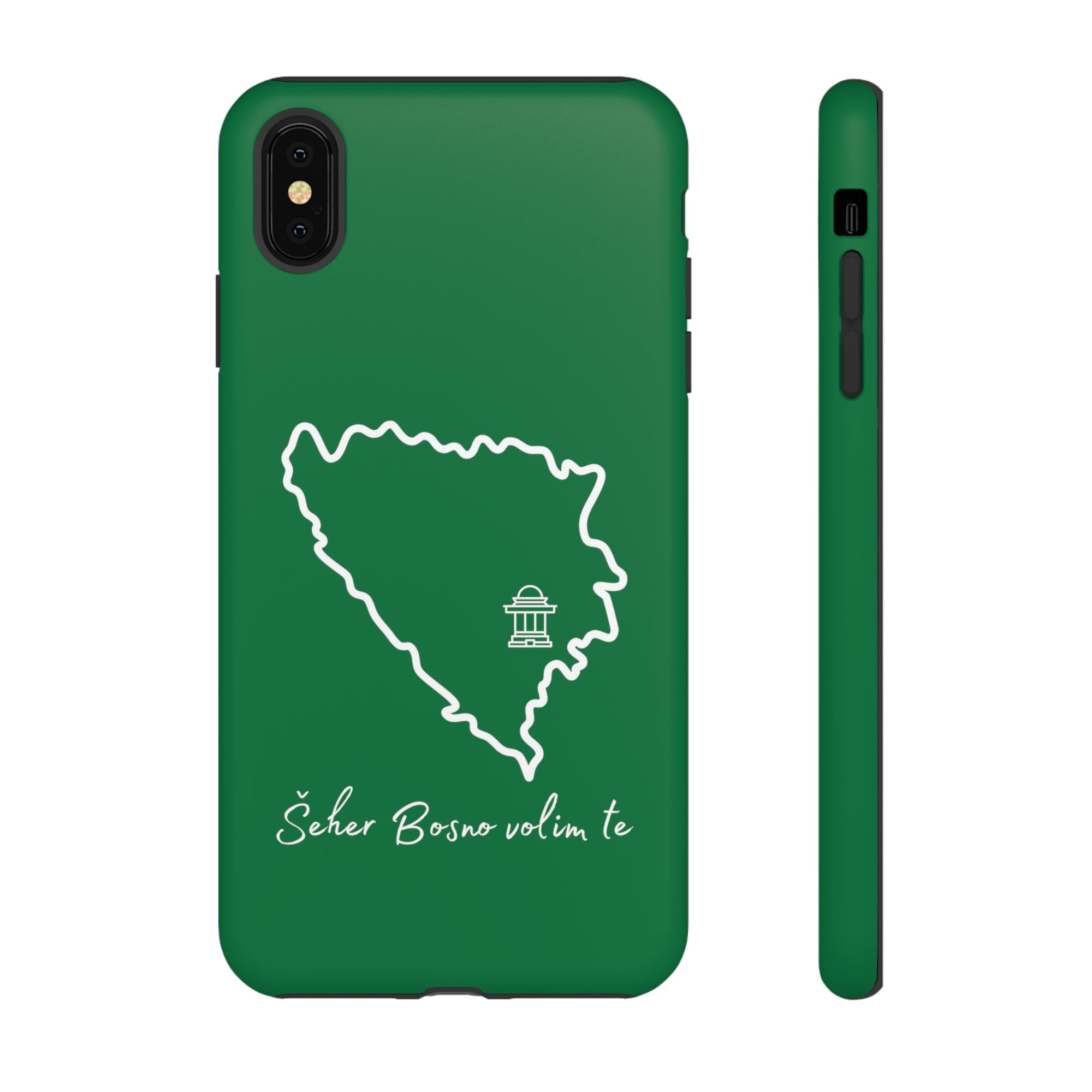 Šeher Bosno Volim Te Phone Case - Green