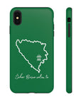 Šeher Bosno Volim Te Phone Case - Green